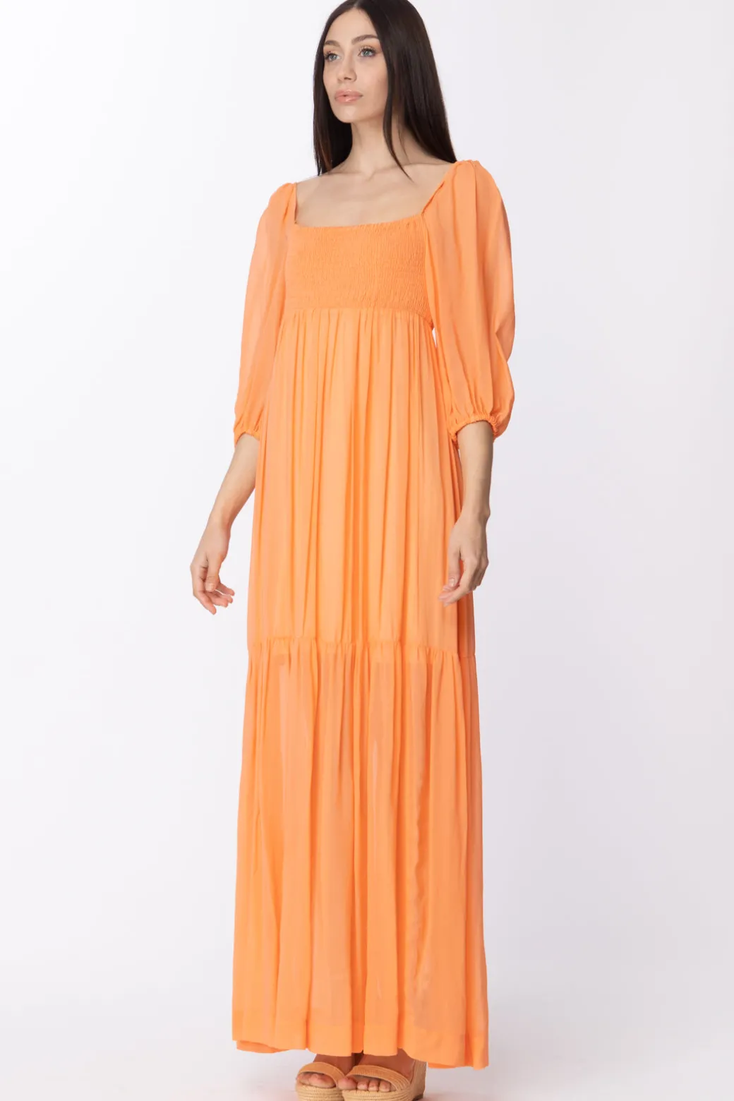 Donna Aniye By Abito Lungo Bolly con Corpetto Elasticizzato