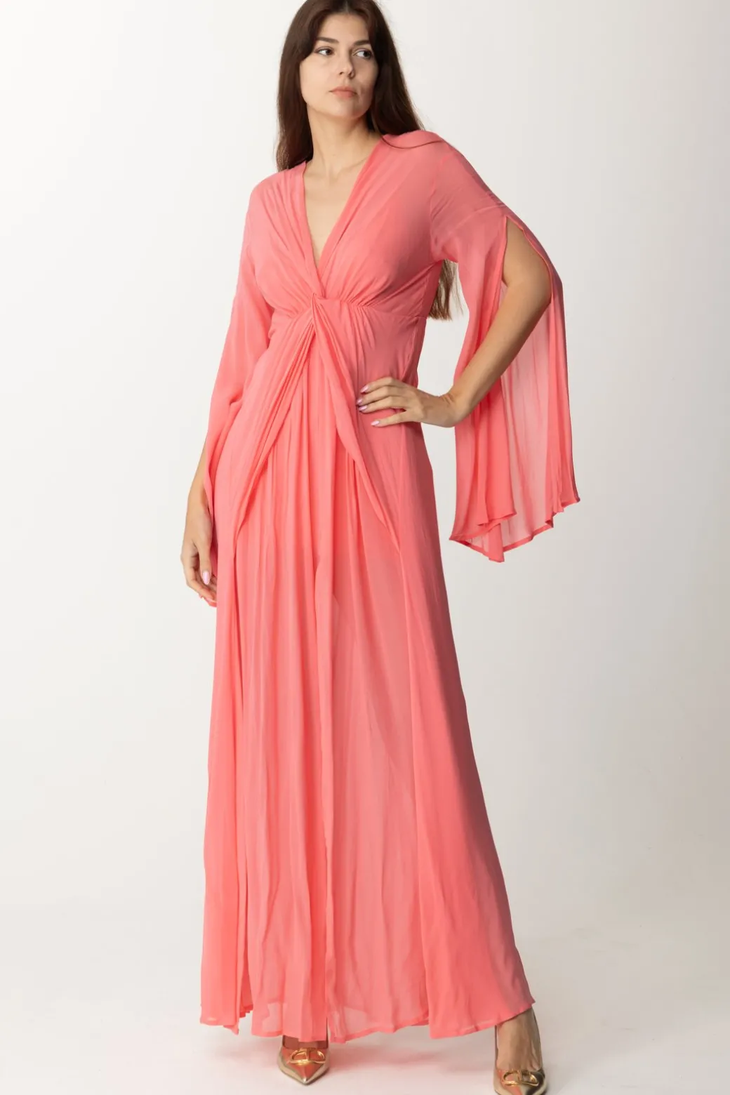 Donna Aniye By Abito Lungo Butterfly Lily