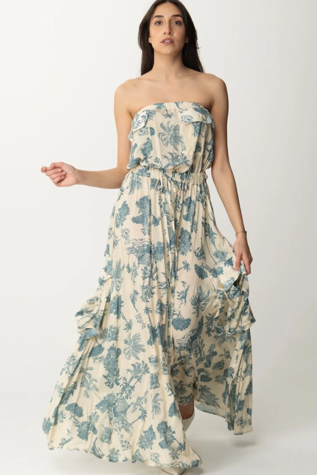 Donna Aniye By Abito Lungo Cargo Tula