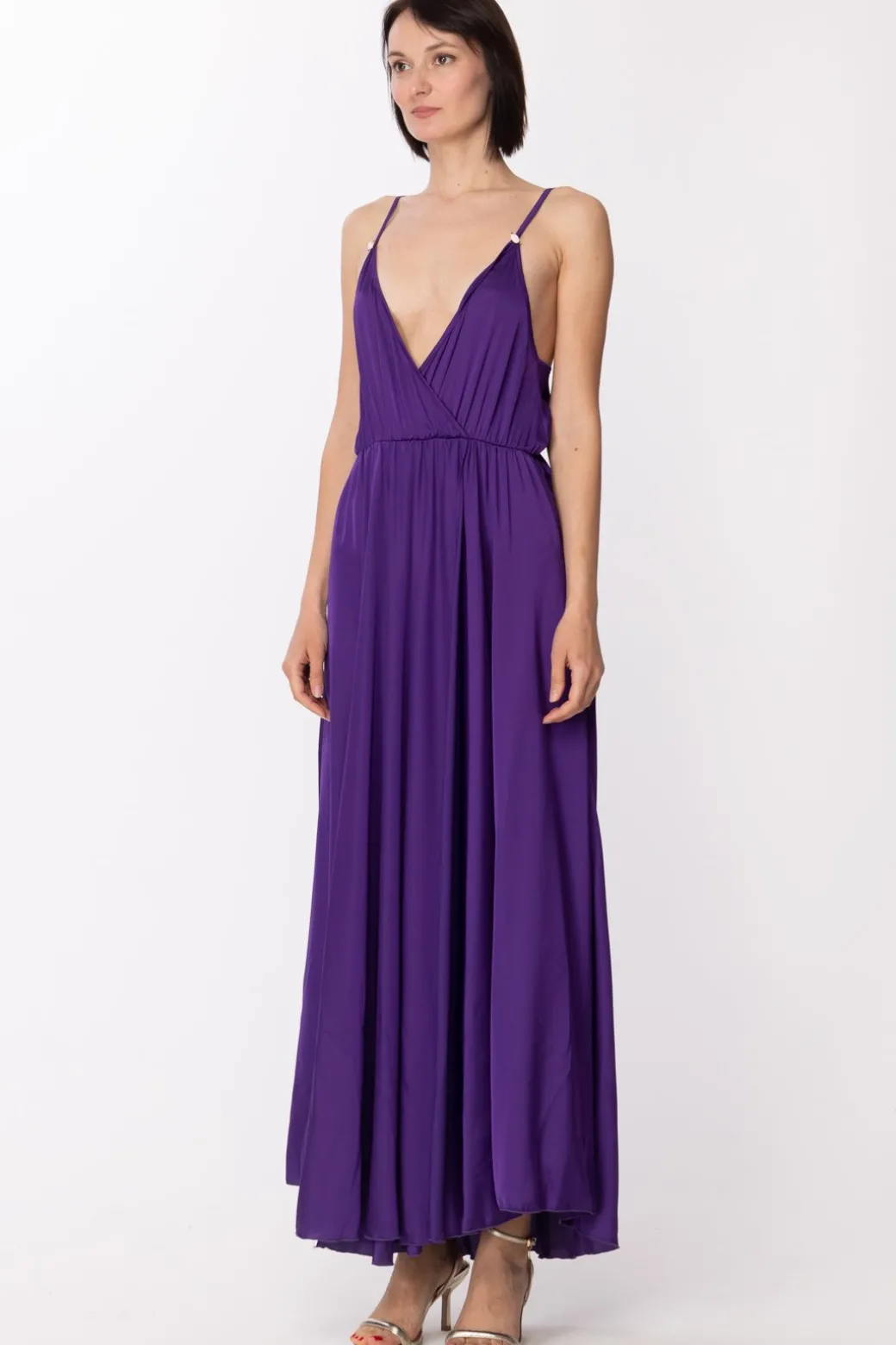 Donna Aniye By Abito Lungo Eda In Raso