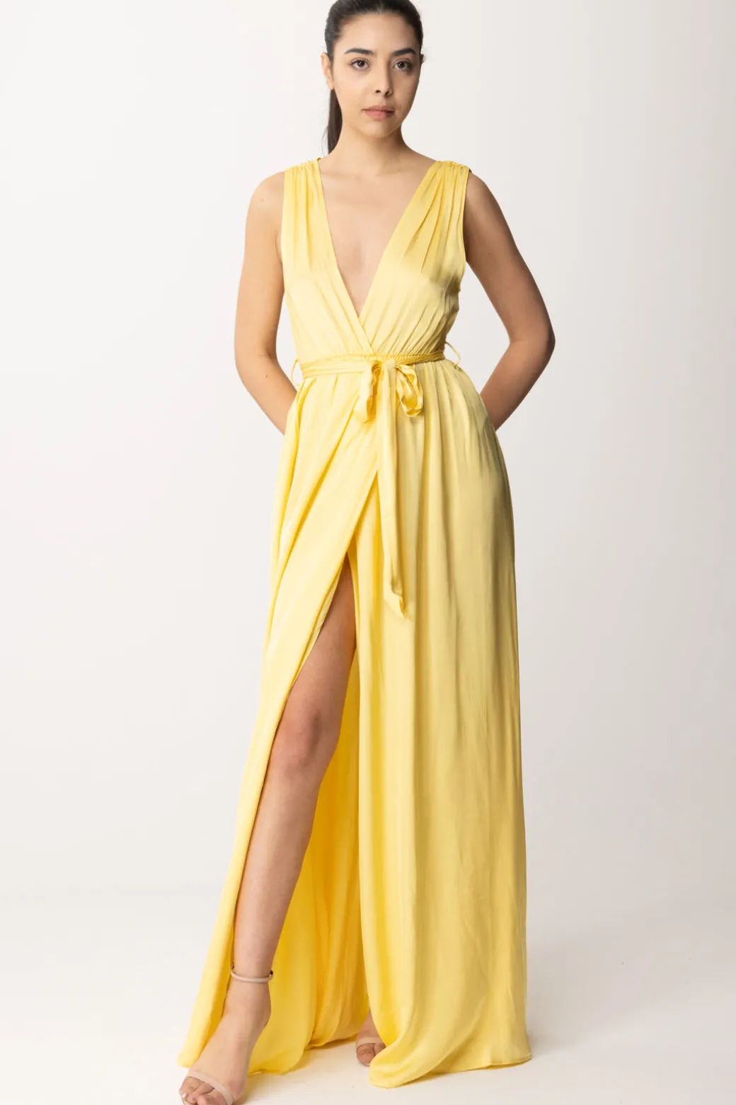 Donna Aniye By Abito Lungo Wrap Marys