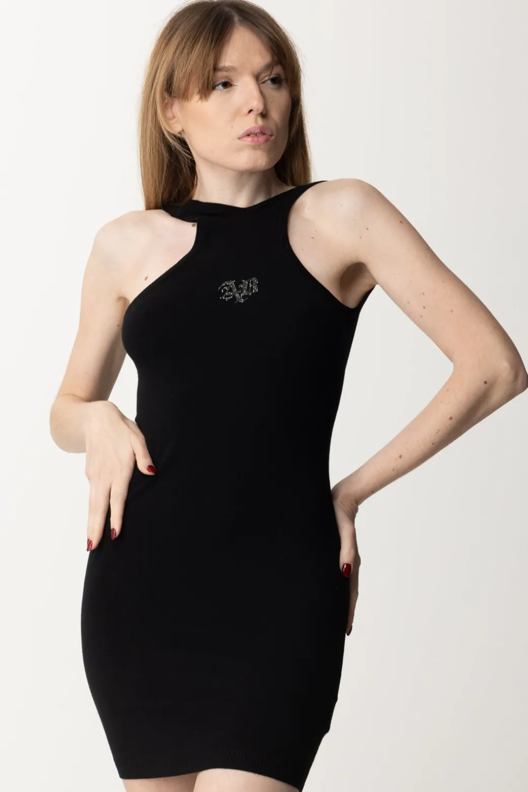 Donna Aniye By Abito Mini Jenna con Logo Strass