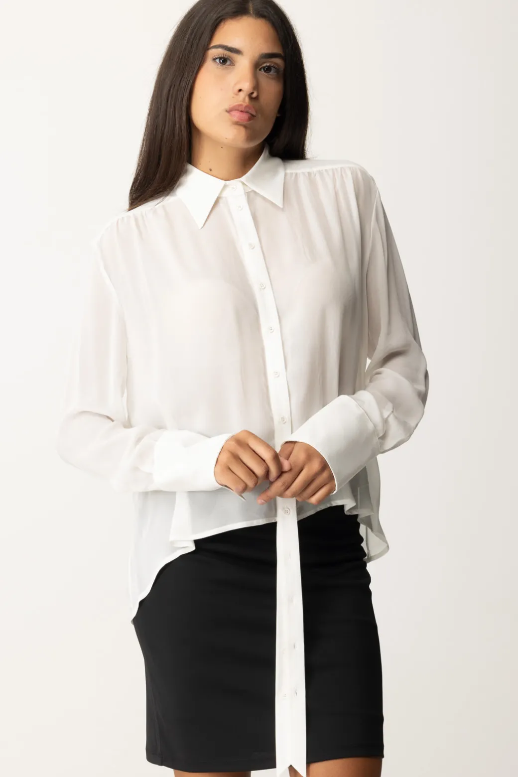 Donna Aniye By Camicia Biba Asimmetrica