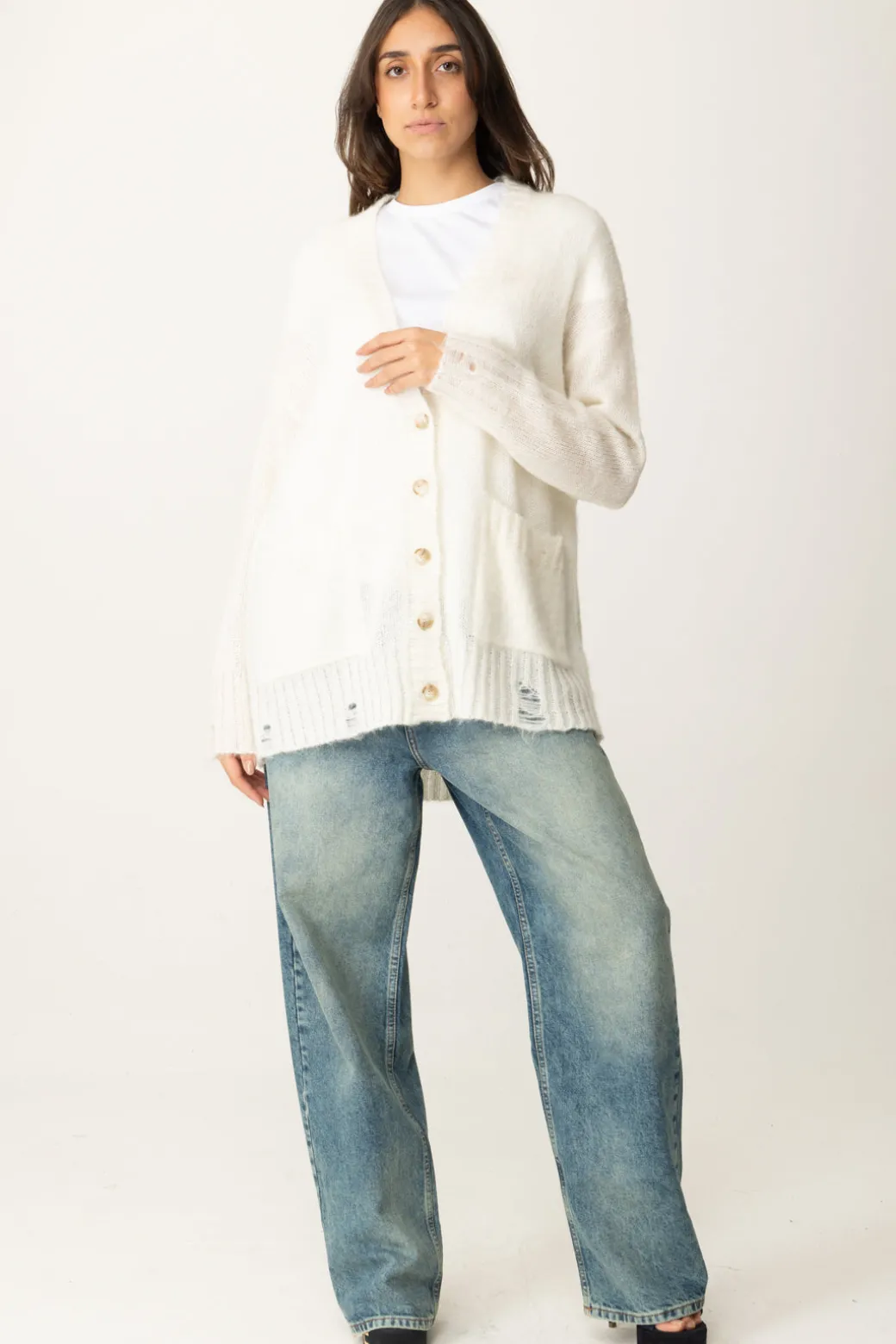 Donna Aniye By Cardigan Over Maya
