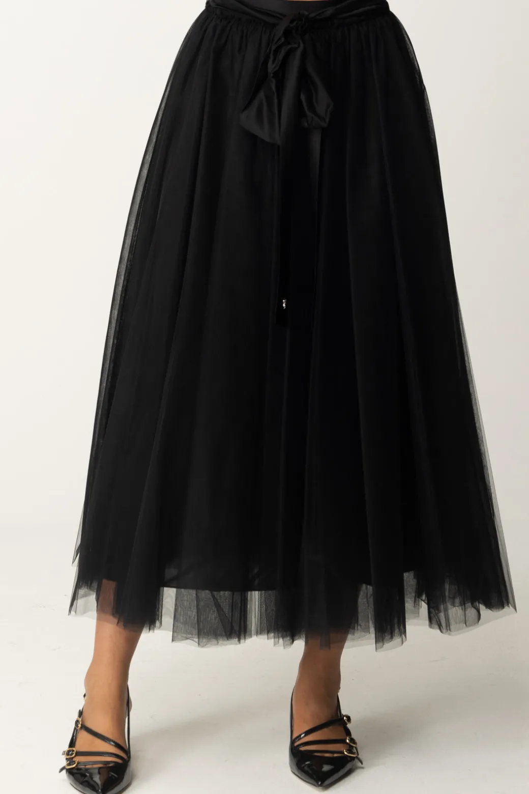 Donna Aniye By Gonna Maxi In Tulle Jade