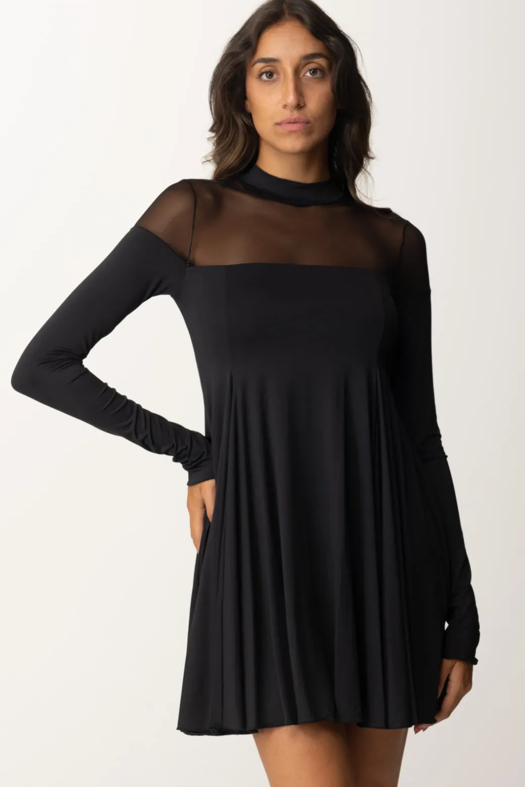 Donna Aniye By Mini Abito Doll con Trasparenza Jett