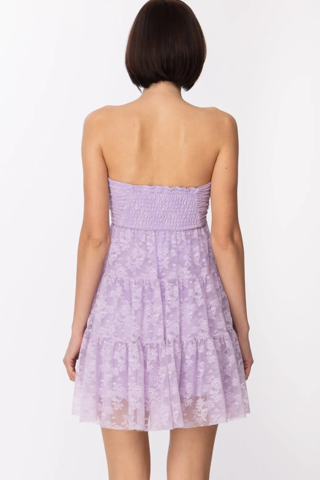Donna Aniye By Mini Abito Eta In Pizzo con Scollo a V
