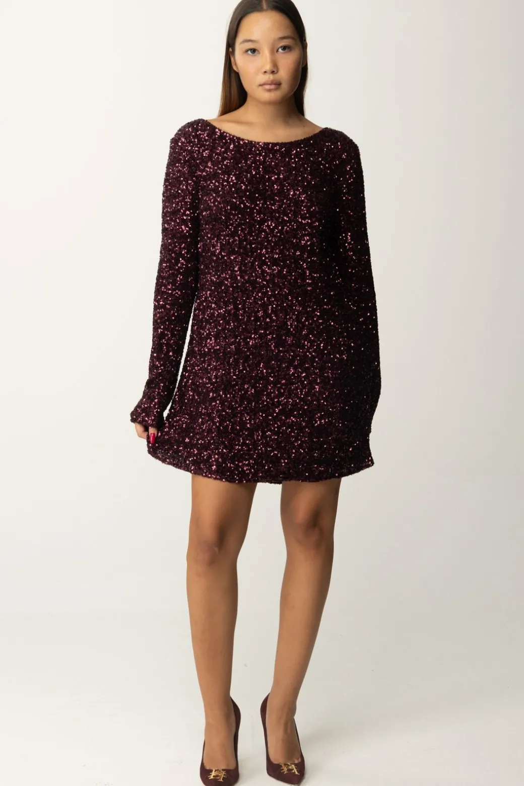 Donna Aniye By Mini Abito Full Paillettes Lux