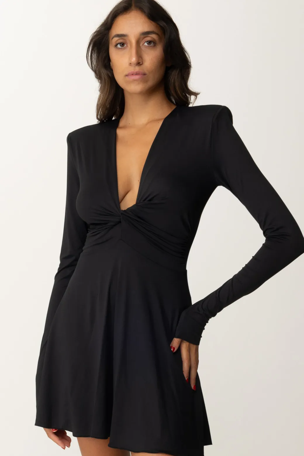 Donna Aniye By Mini Abito In Lycra Jett
