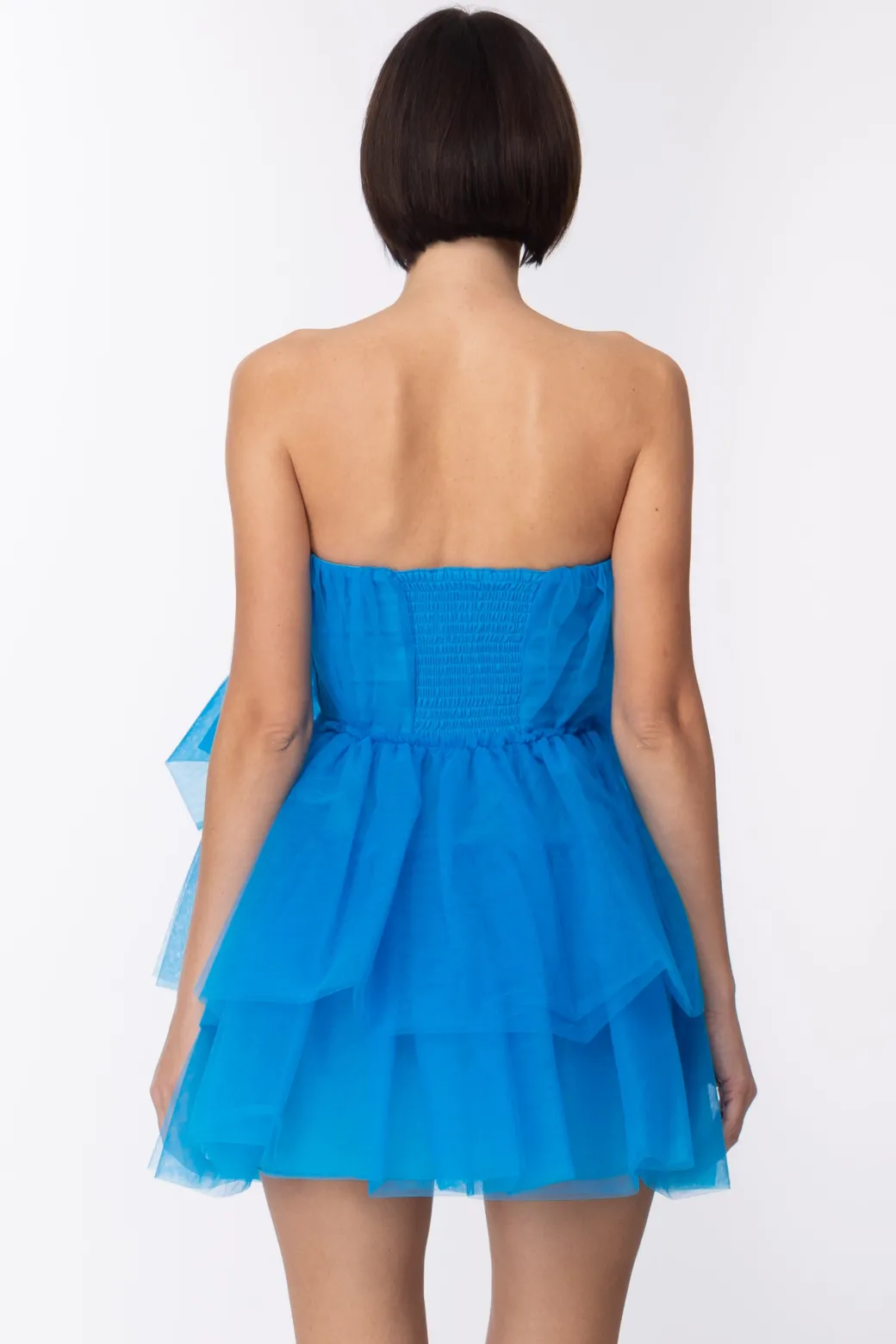 Donna Aniye By Mini Abito In Tulle Nina con Maxi Fiocco