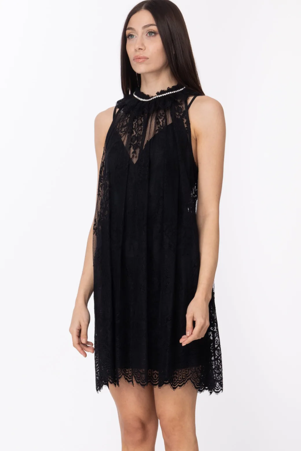 Donna Aniye By Mini Abito Jessy In Pizzo