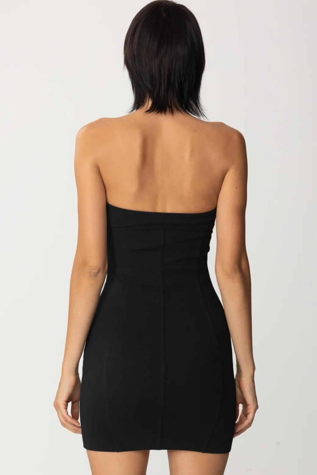 Donna Aniye By Mini Abito Scollo Cuore e Borchie