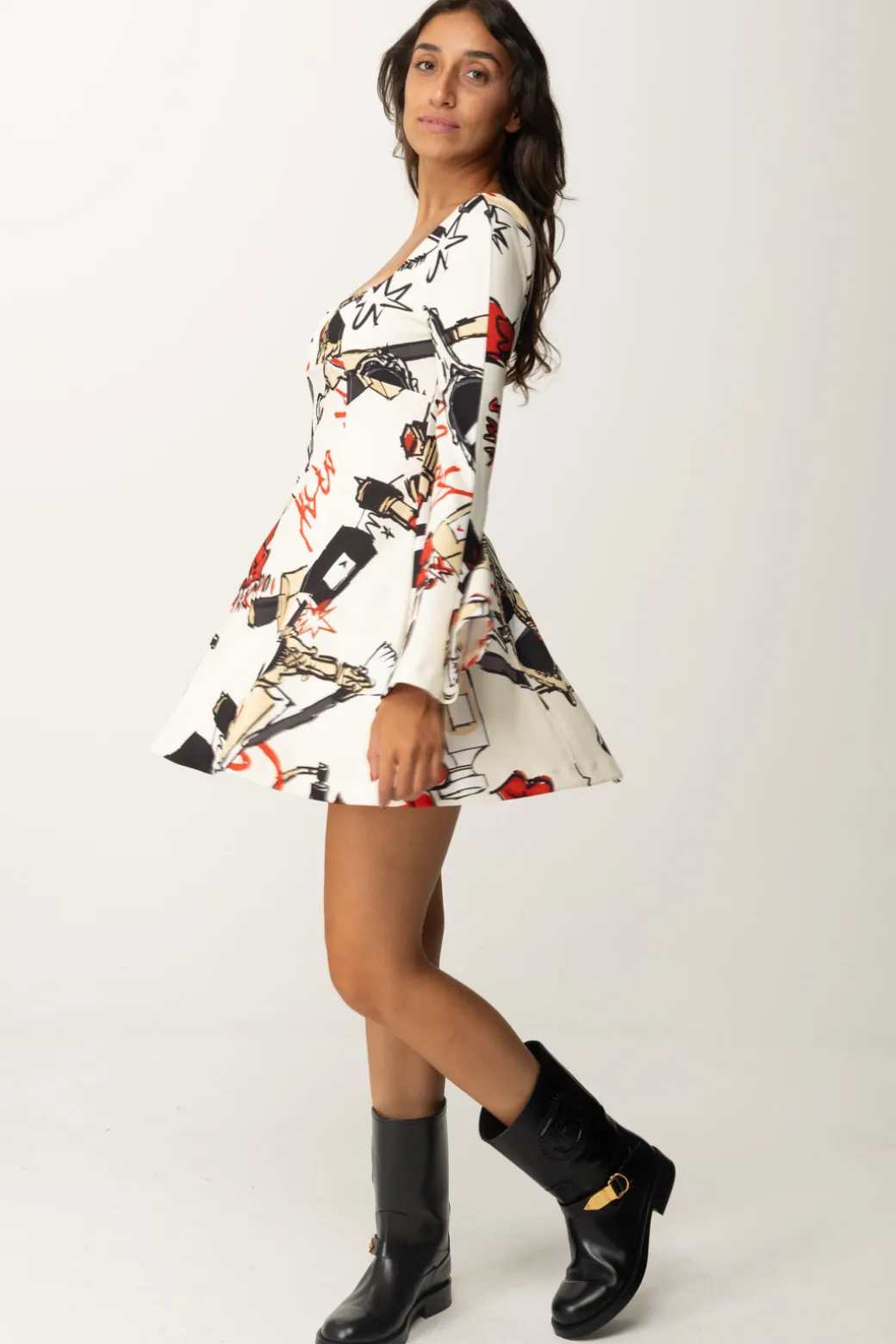 Donna Aniye By Mini Abito Stampato Astrid