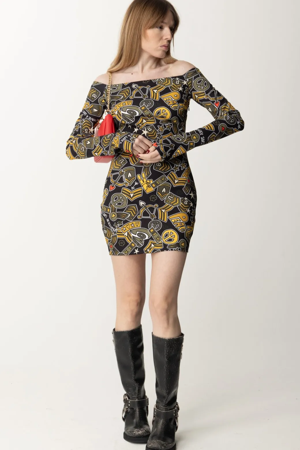 Donna Aniye By Mini Abito Stampato Taylor