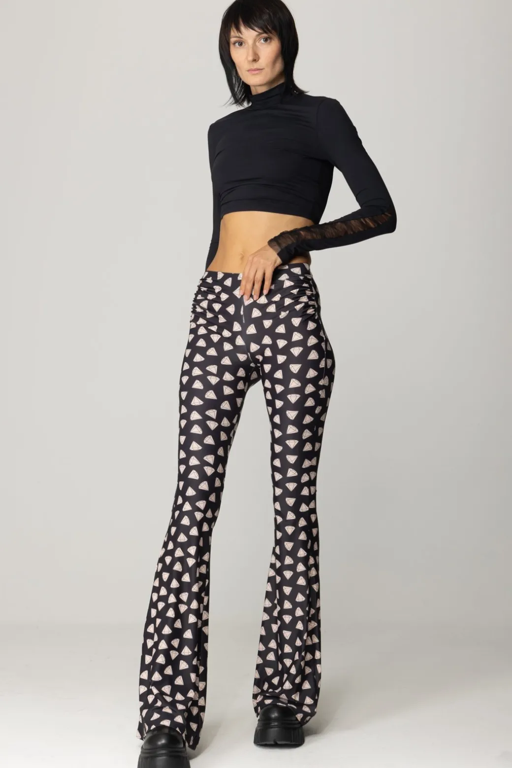 Donna Aniye By Pantaloni a Zampa Rendal con Stampa