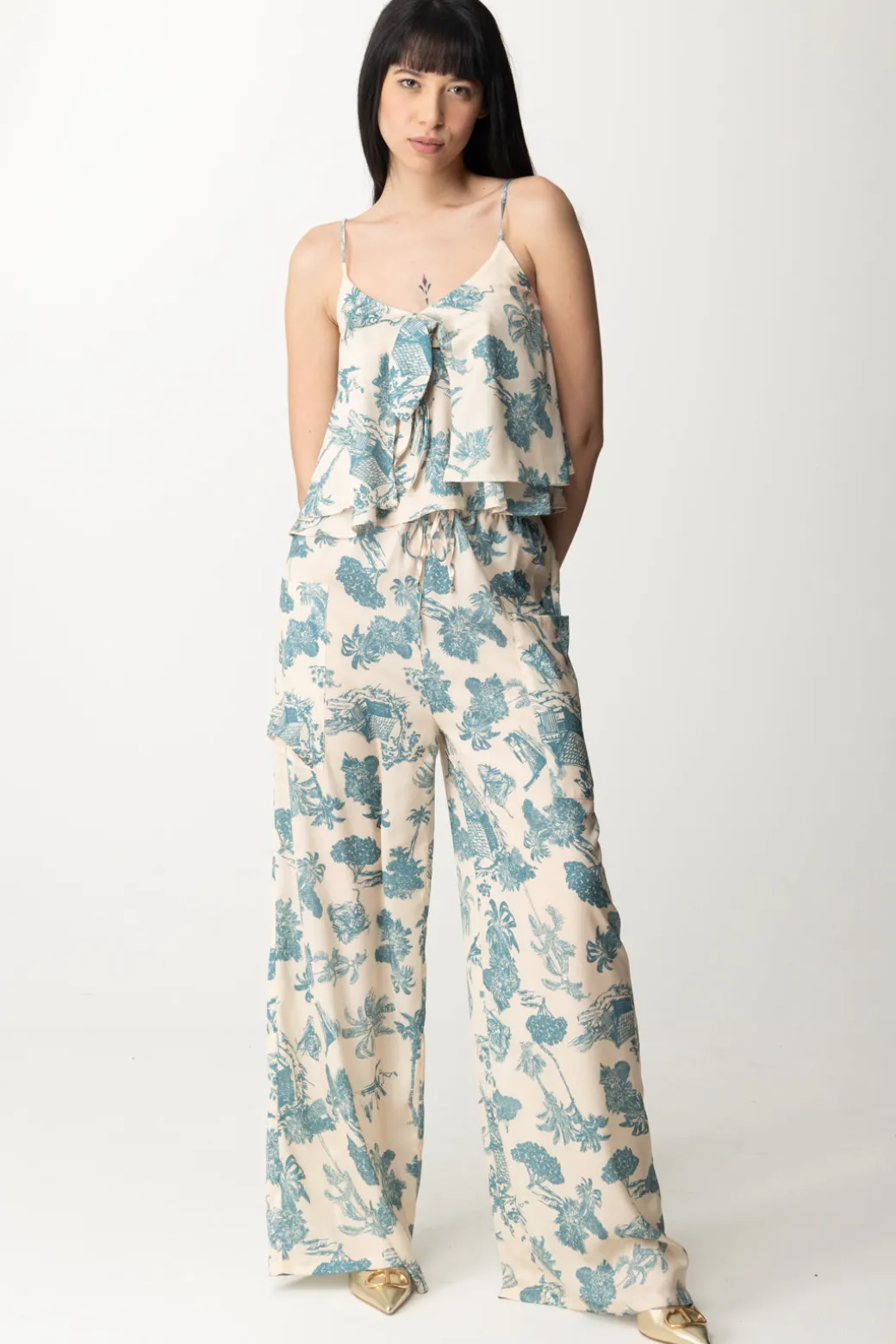 Donna Aniye By Pantaloni Maddy con Stampa Floreale
