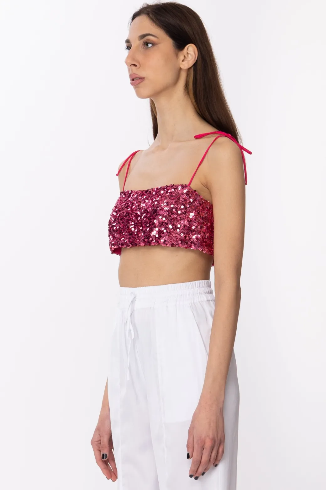 Donna Aniye By Top Corto Full Paillettes