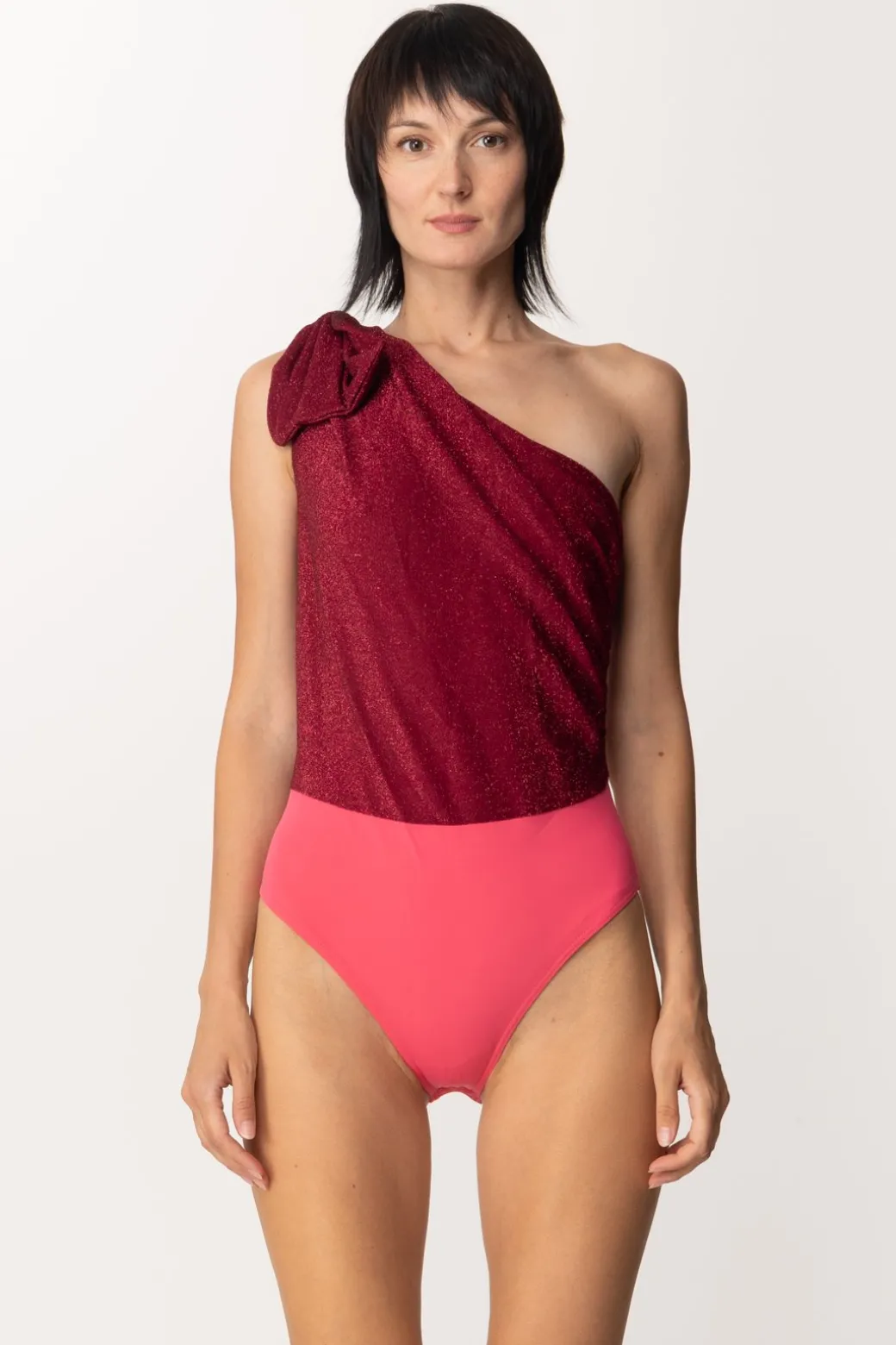 Donna Ardoel Body Monospalla In Lurex Roxane