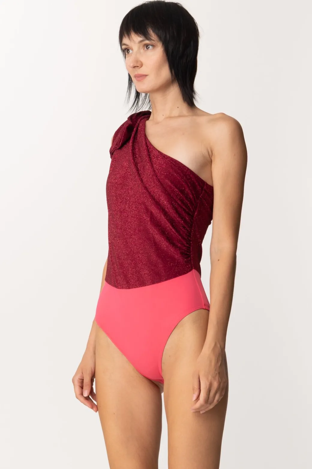 Donna Ardoel Body Monospalla In Lurex Roxane