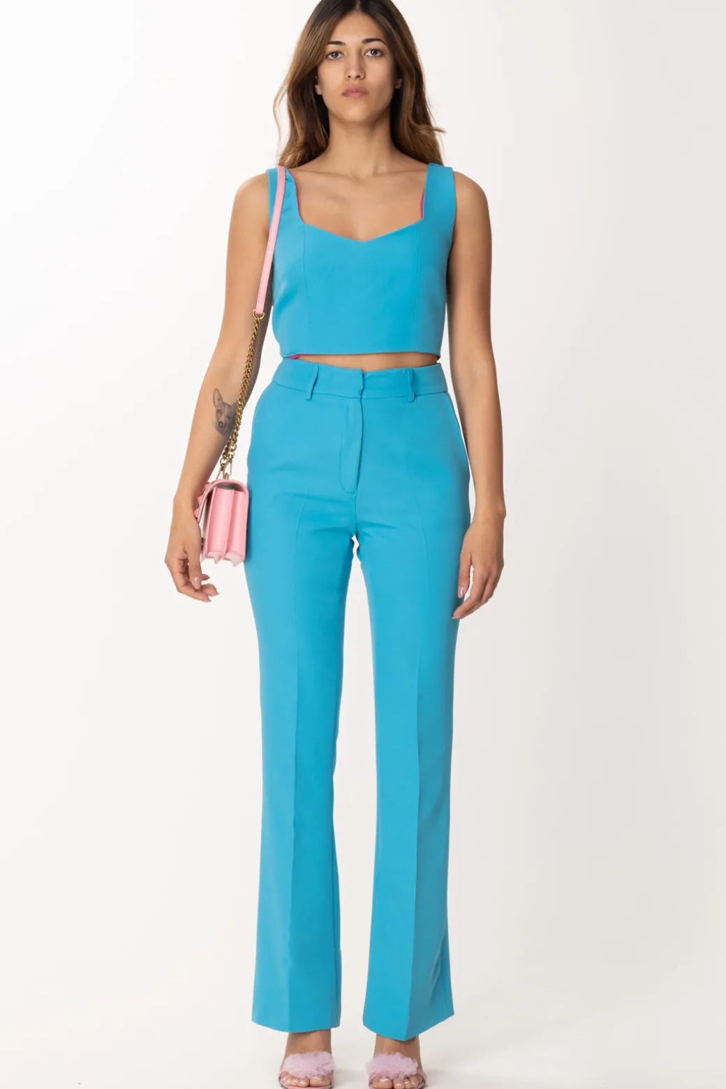 Donna Dramèe Crop Top