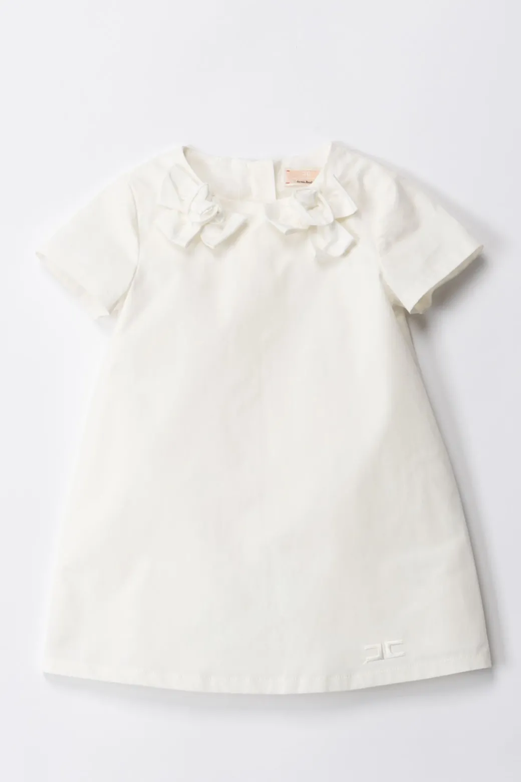 Elisabetta Franchi Bambina Abito con Applicazione Rose