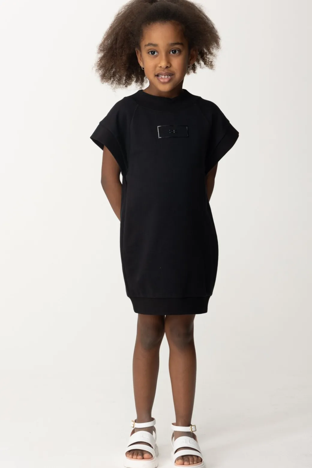 Elisabetta Franchi Bambina Abito In Felpa con Logo