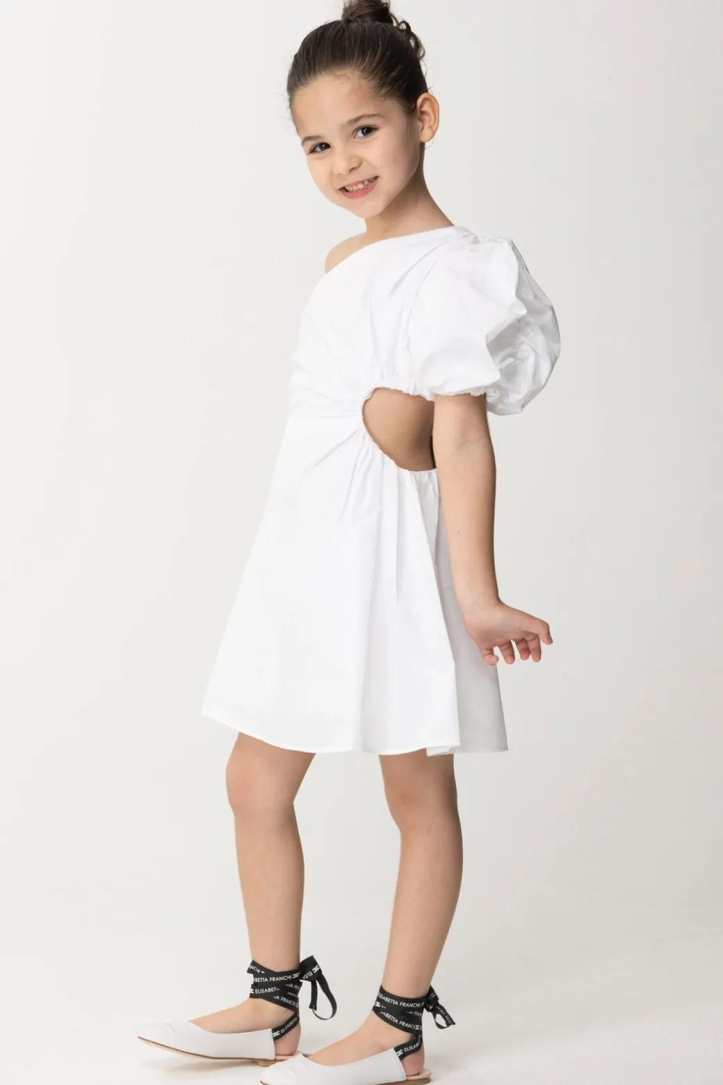 Elisabetta Franchi Bambina Abito Monospalla