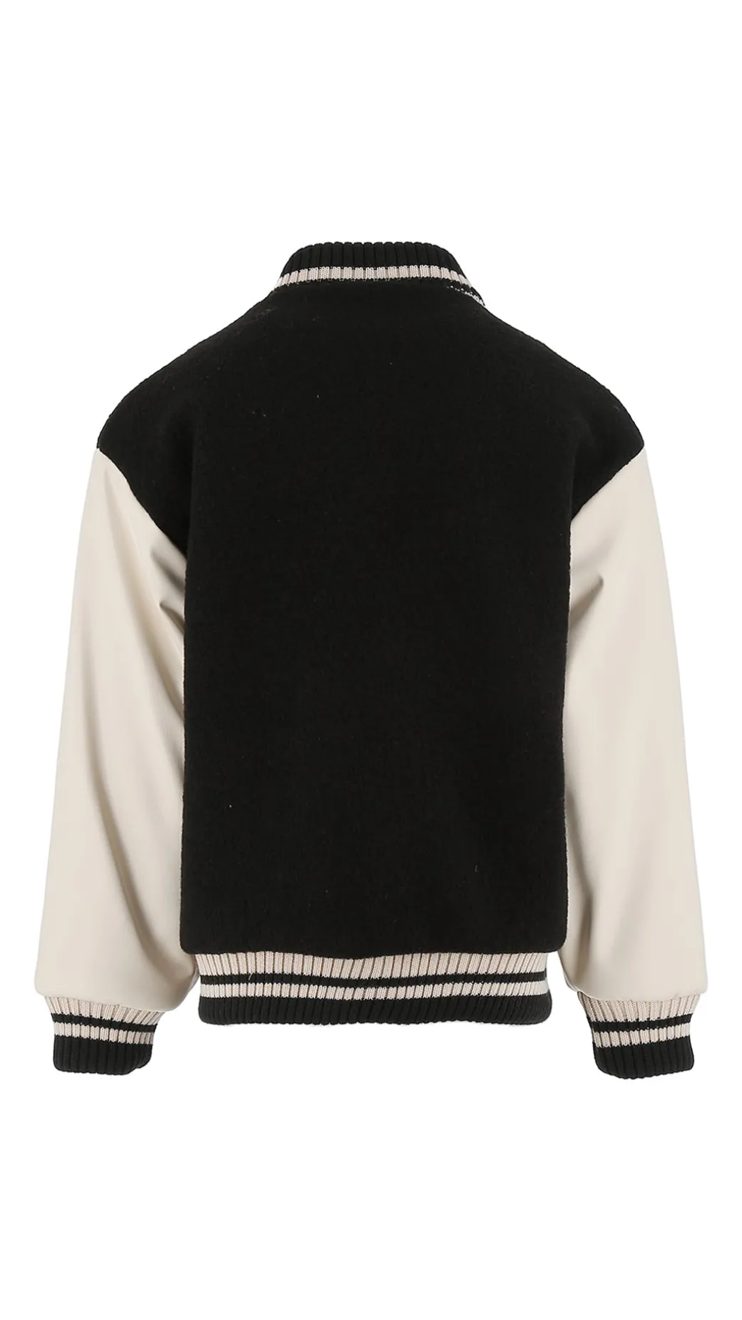 Elisabetta Franchi Bambina Bomber Bicolore con Patch 1998