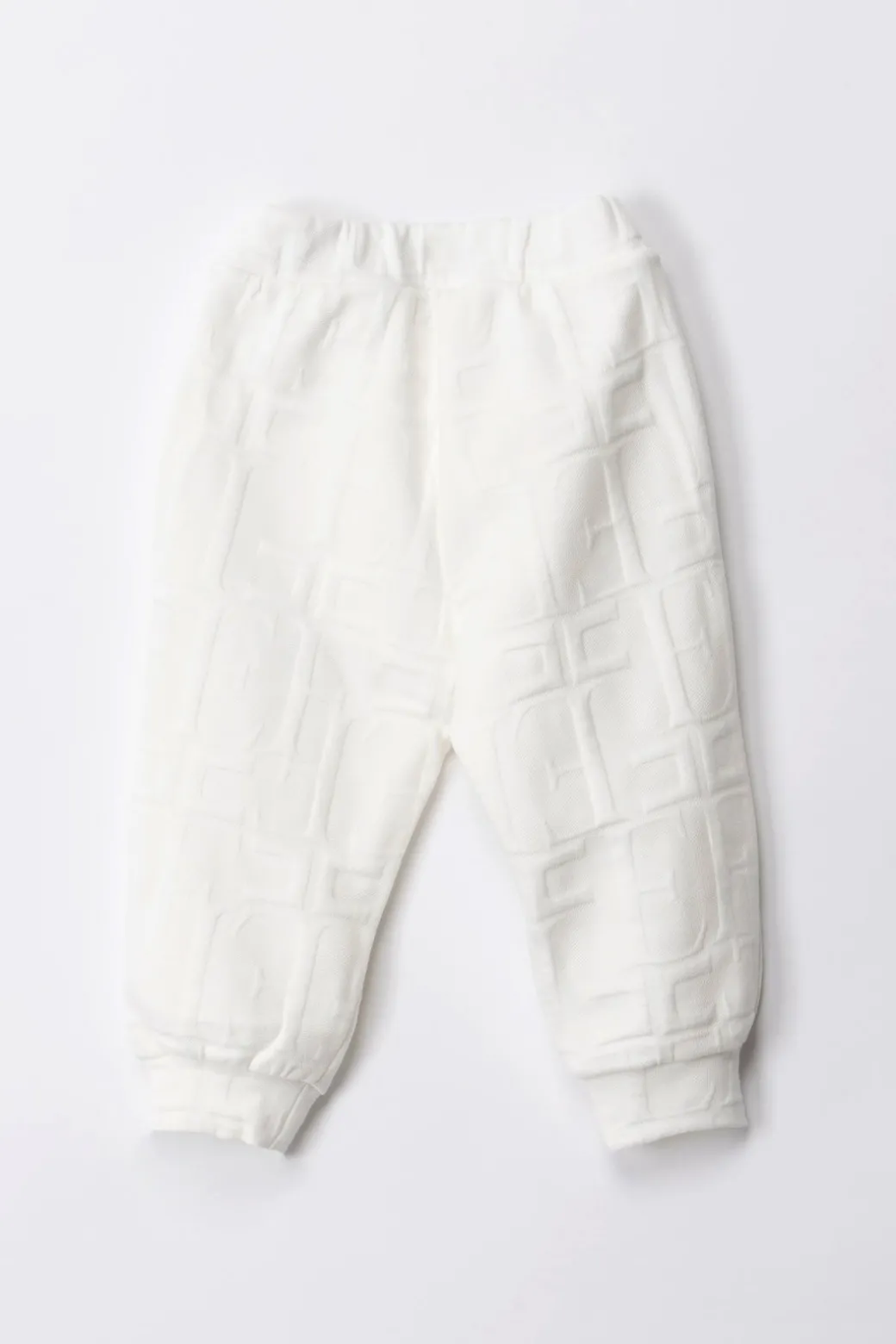 Elisabetta Franchi Bambina Completo Body e Leggings Logo Embossed