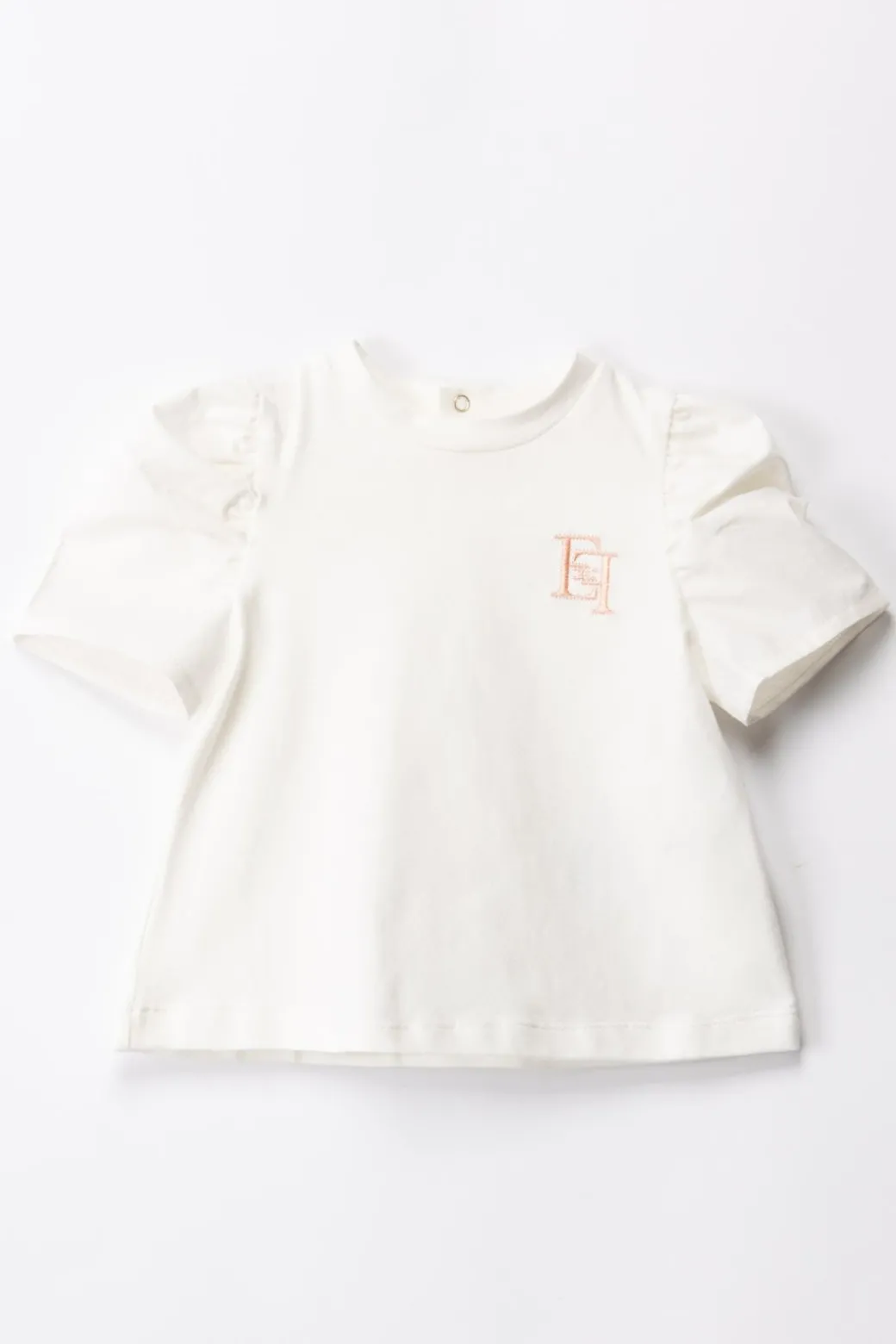 Elisabetta Franchi Bambina Completo T-shirt e Leggings con Ricamo