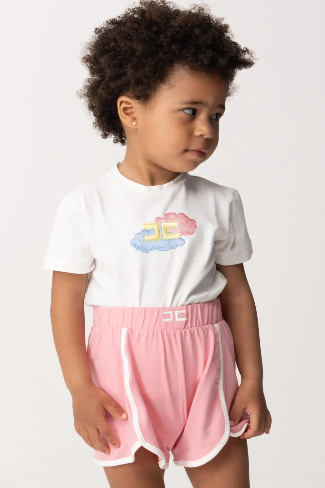 Elisabetta Franchi Bambina Completo T-shirt e Shorts