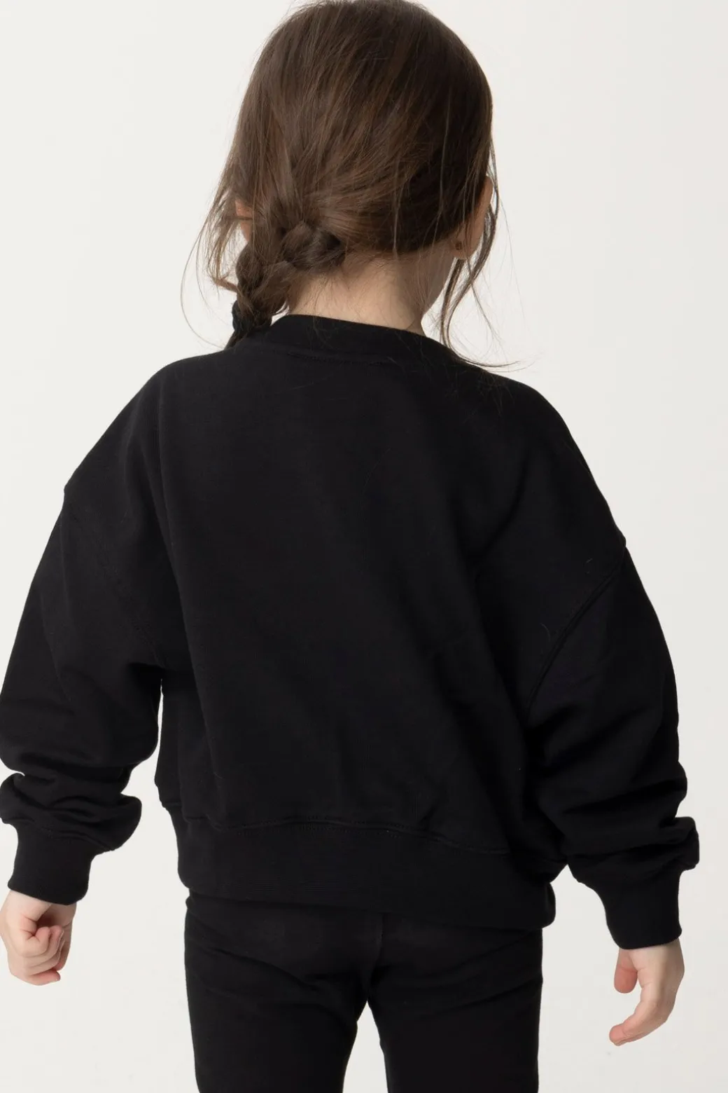 Elisabetta Franchi Bambina Felpa con Etichetta Logo