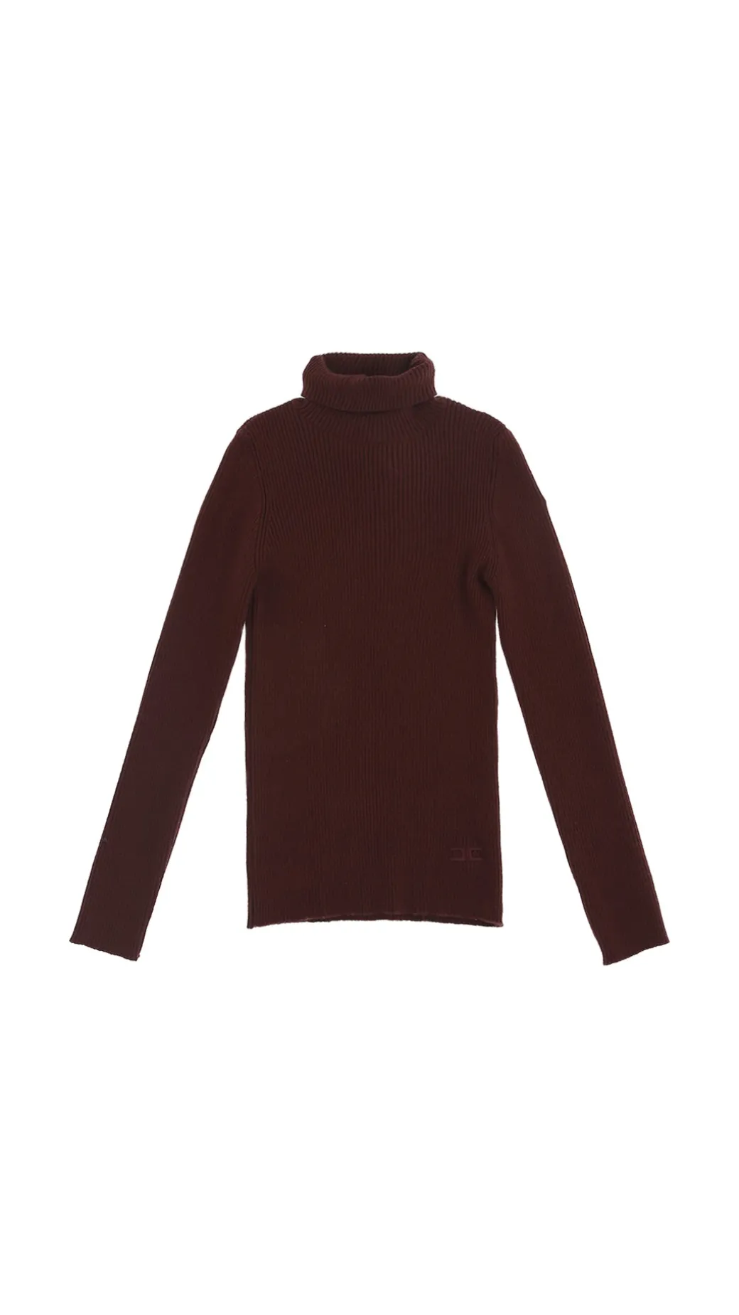 Elisabetta Franchi Bambina Maglia a Lupetto a Costine