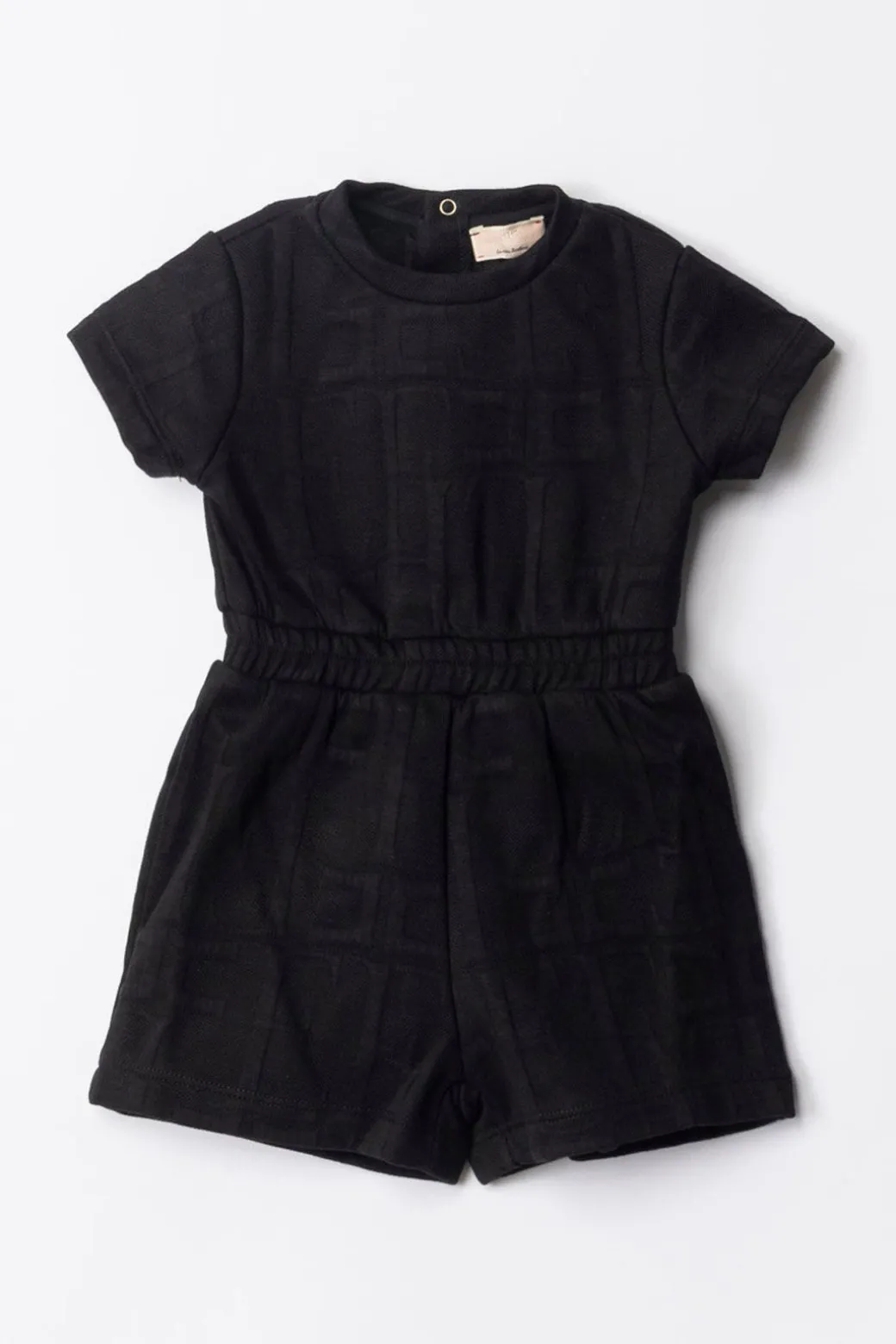 Elisabetta Franchi Bambina Pagliaccetto In Felpa con Logo Embossed