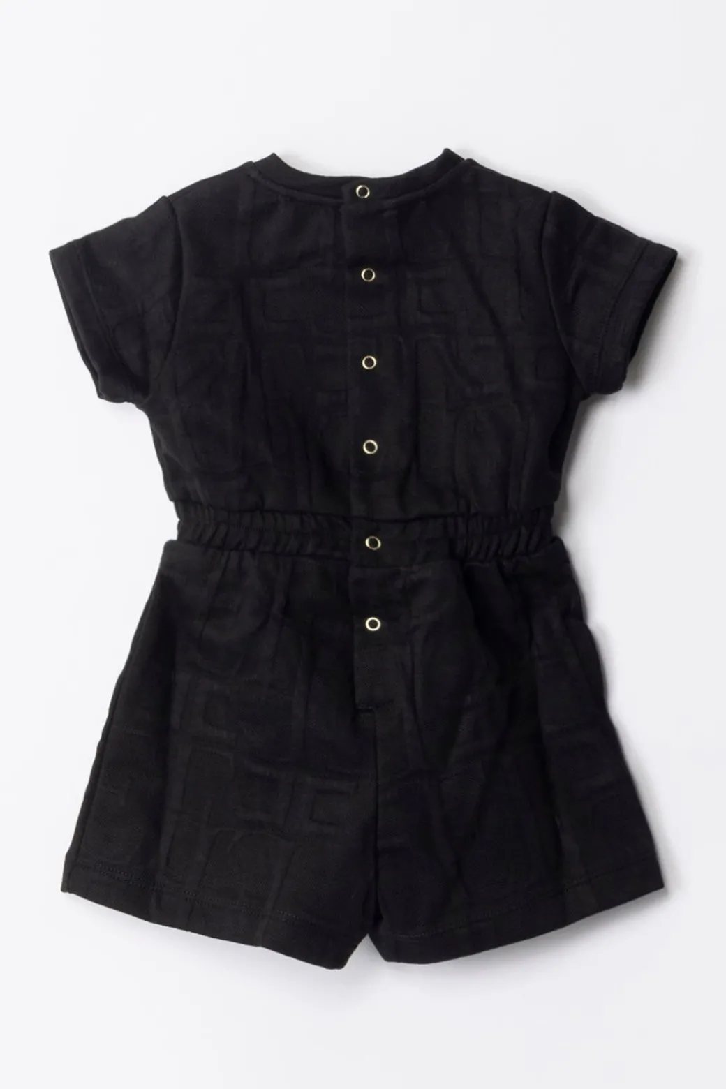 Elisabetta Franchi Bambina Pagliaccetto In Felpa con Logo Embossed