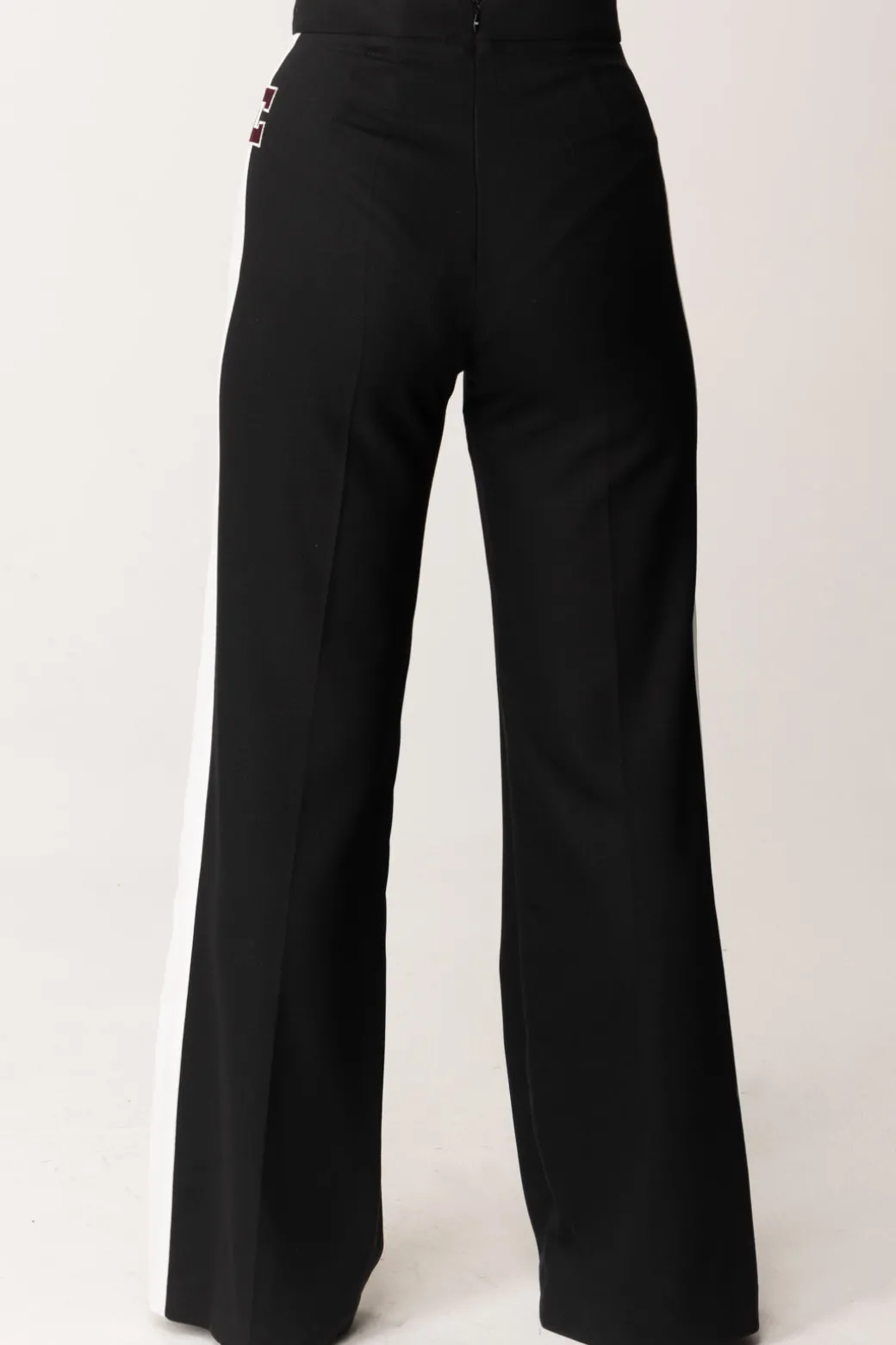 Elisabetta Franchi Bambina Pantalone con Bande Laterali e Logo