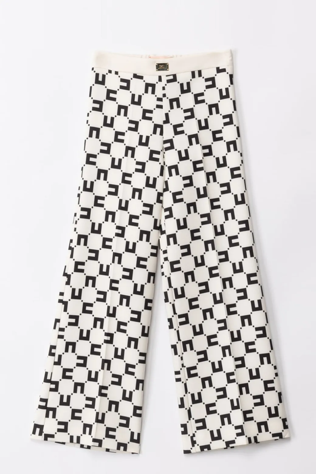 Elisabetta Franchi Bambina Pantaloni con Stampa Logo