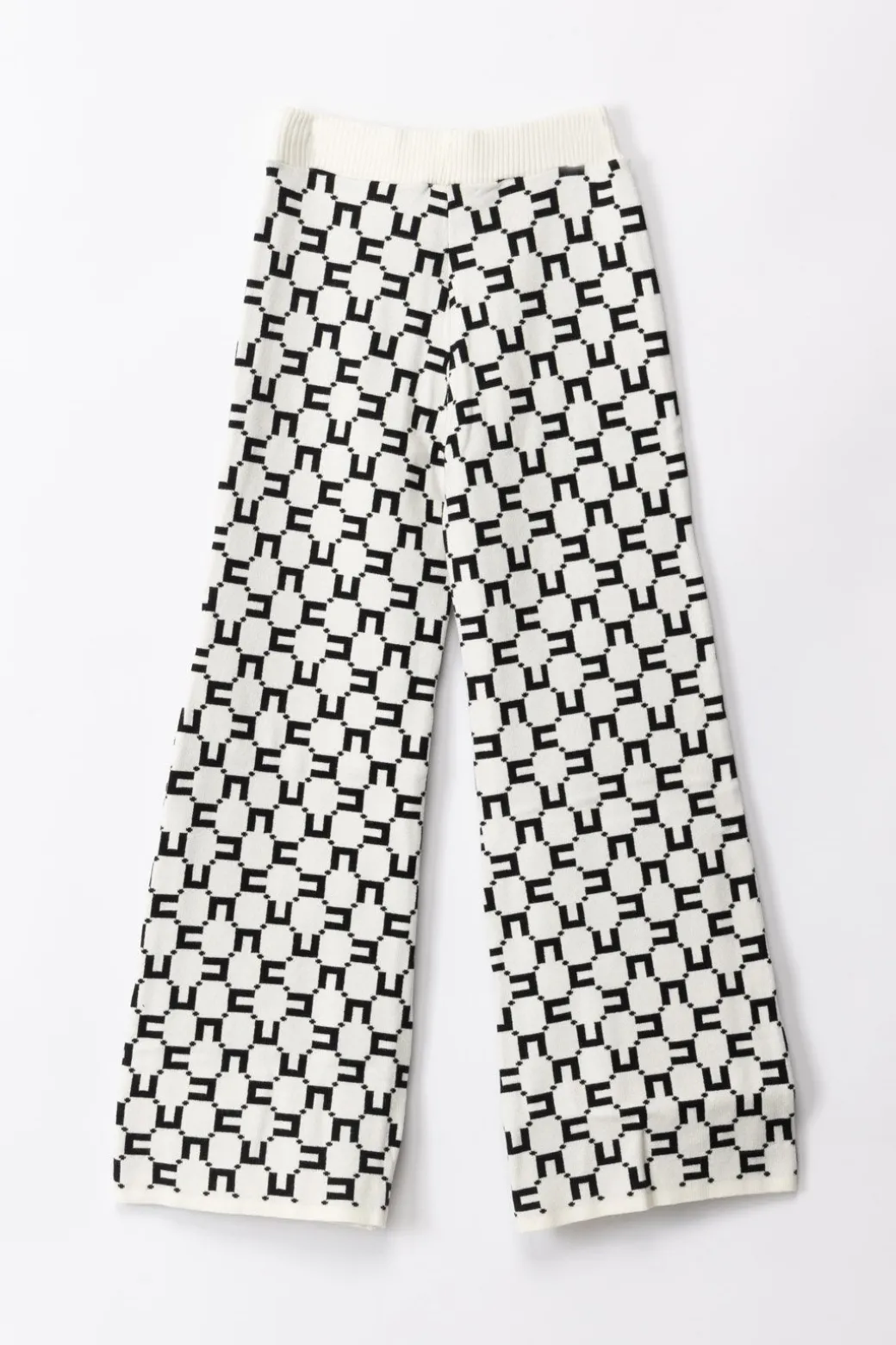 Elisabetta Franchi Bambina Pantaloni con Stampa Logo