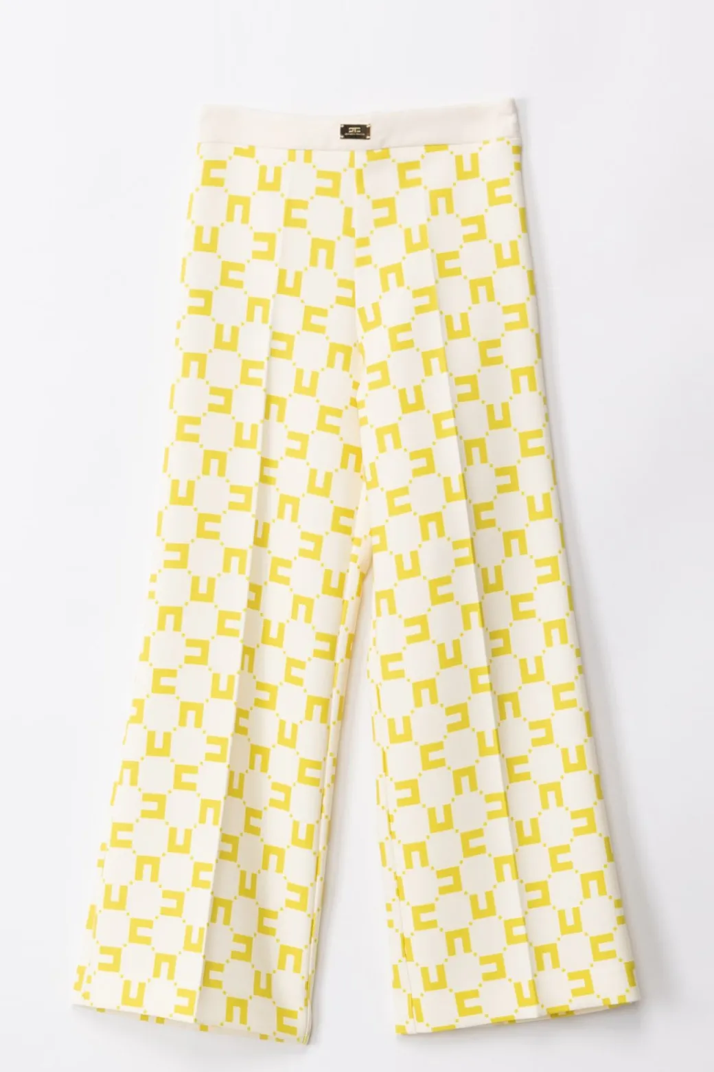 Elisabetta Franchi Bambina Pantaloni con Stampa Logo