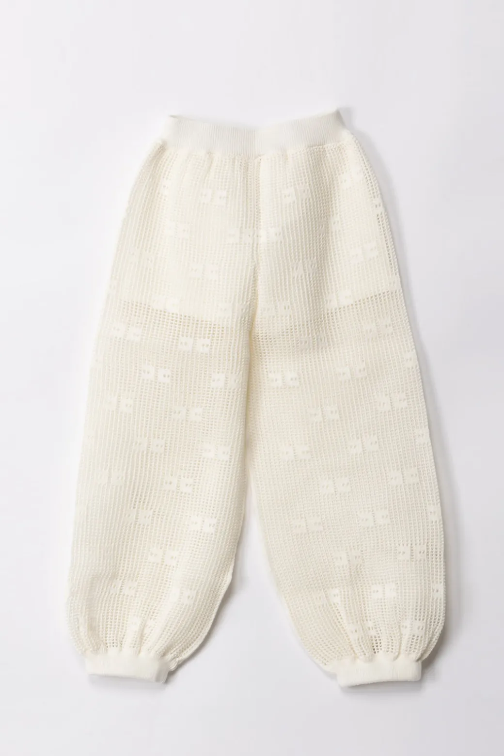 Elisabetta Franchi Bambina Pantaloni Jogging In Rete