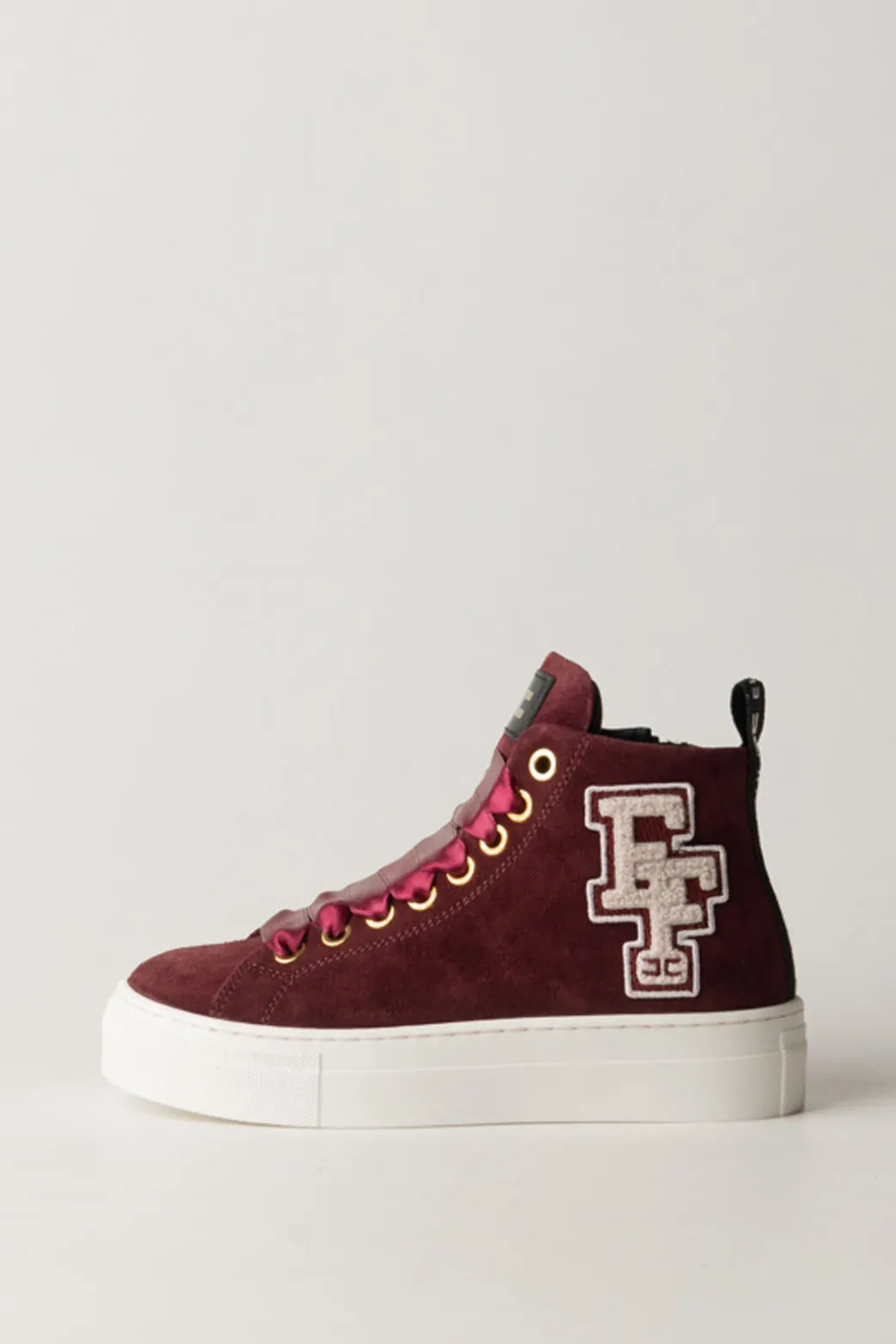 Elisabetta Franchi Bambina Sneaker Alte Scamosciate