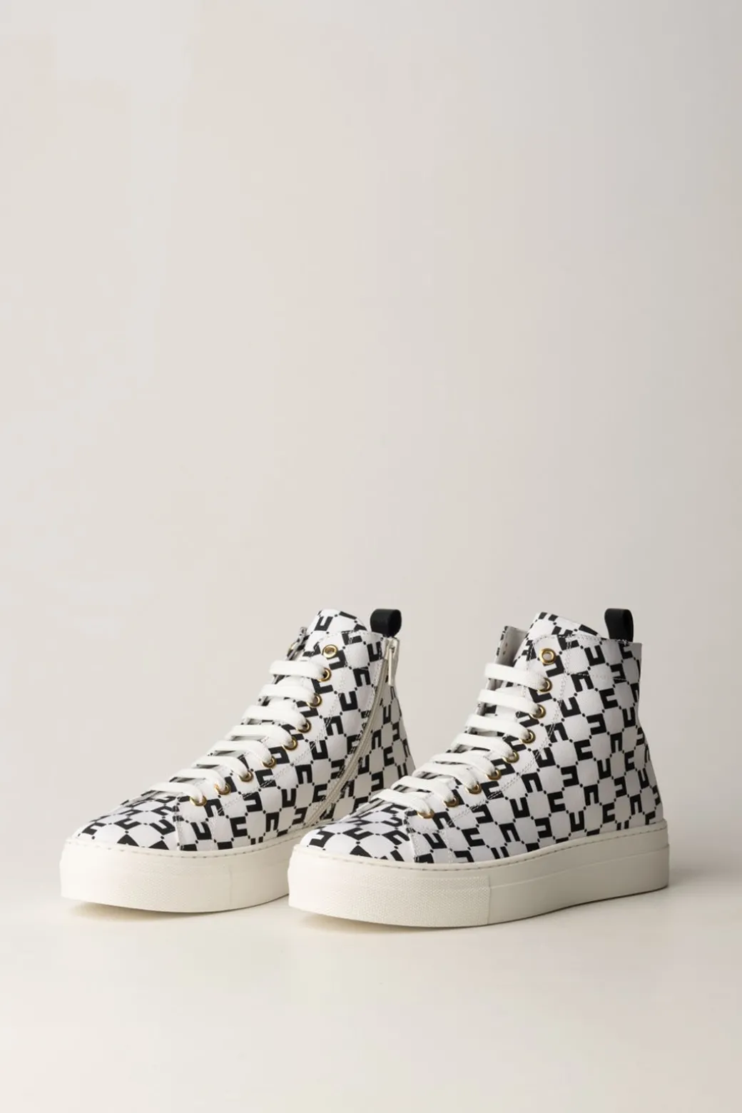 Elisabetta Franchi Bambina Sneakers Alta con Logo
