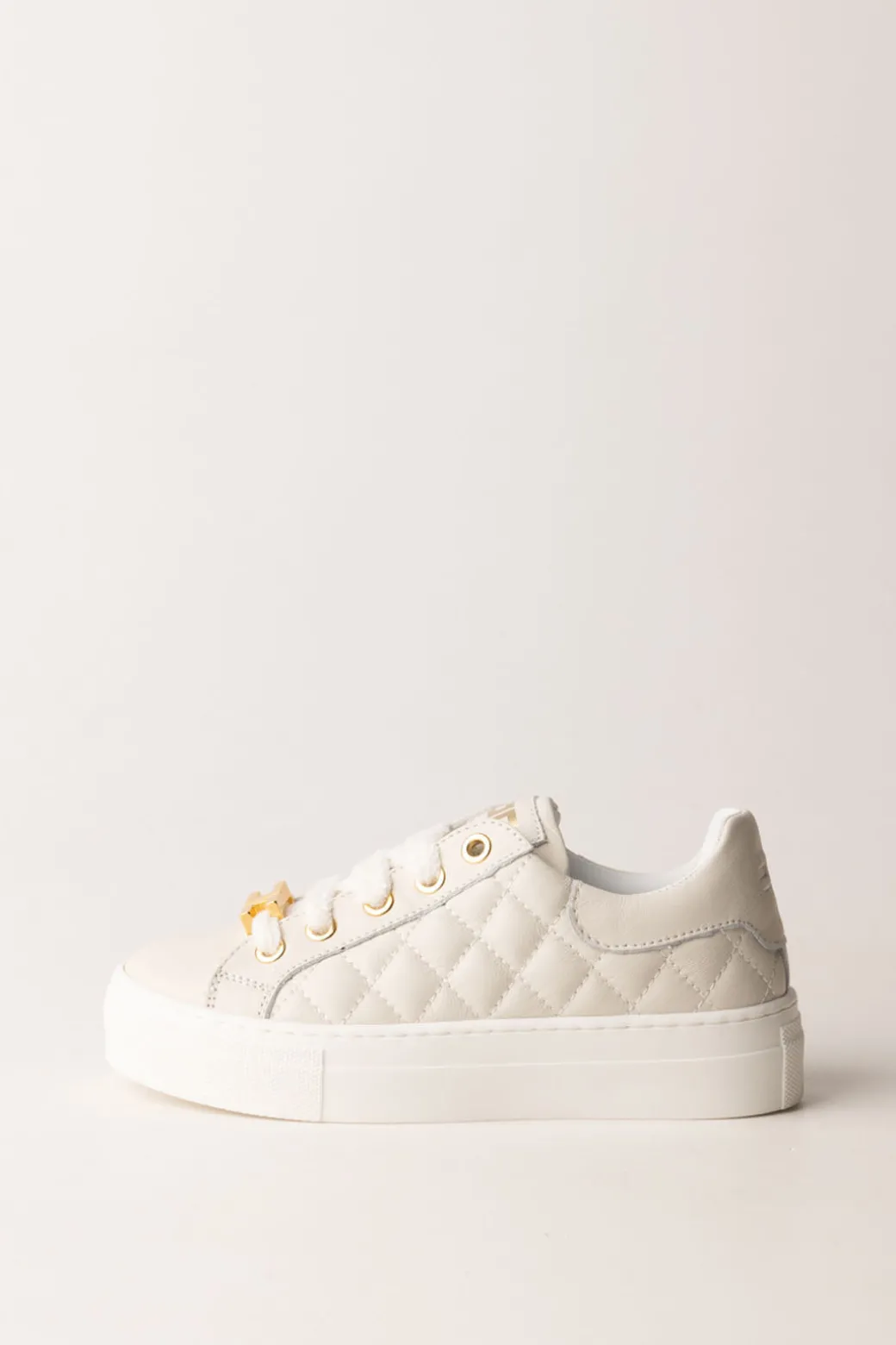 Elisabetta Franchi Bambina Sneakers Bassa Trapuntata