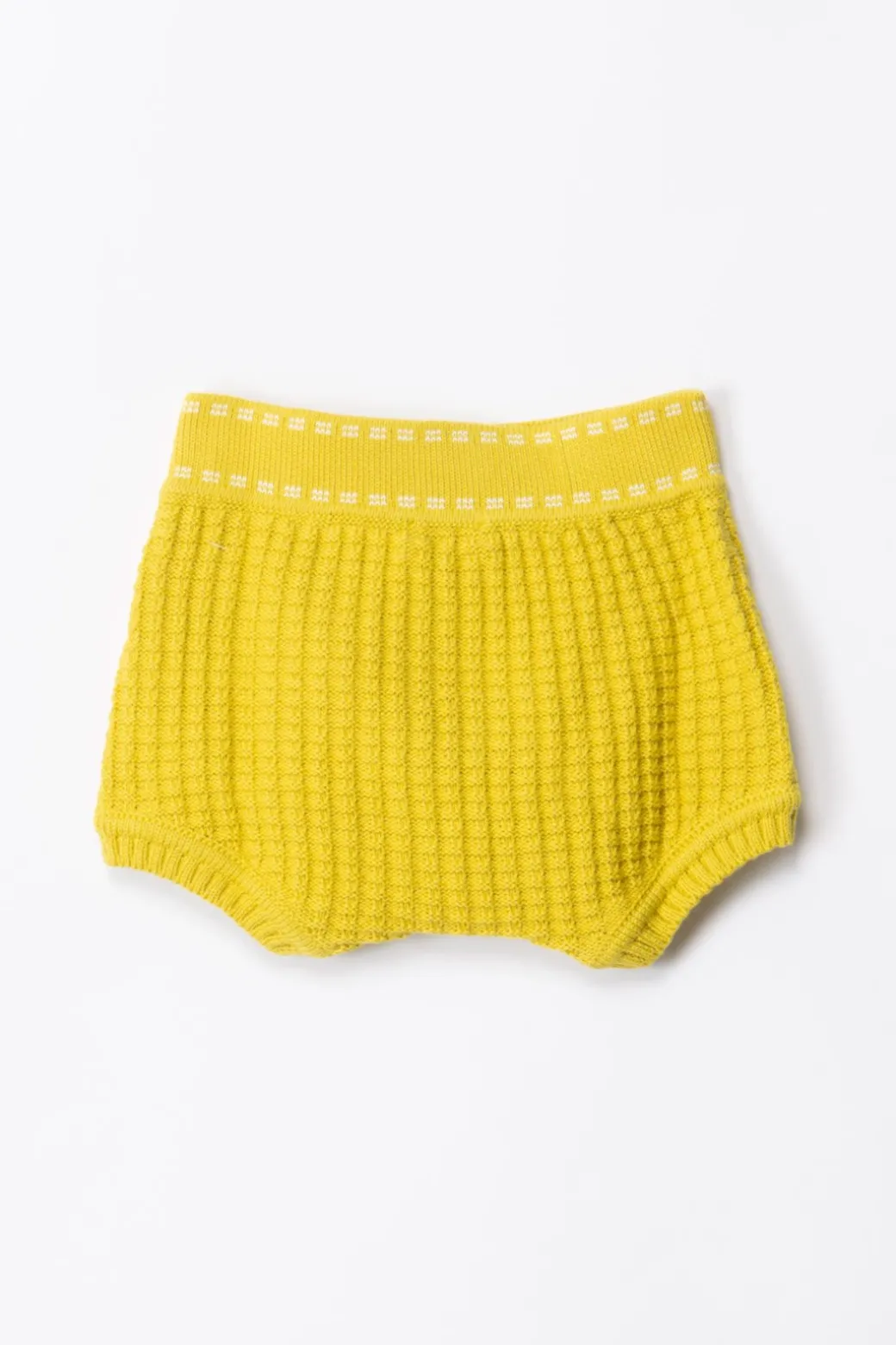 Elisabetta Franchi Bambina Tricot Shorts with Logo