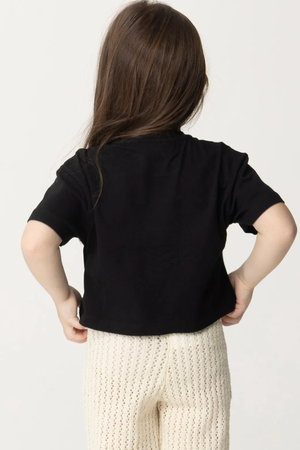 Elisabetta Franchi Bambina T-shirt con Ricamo Stemma