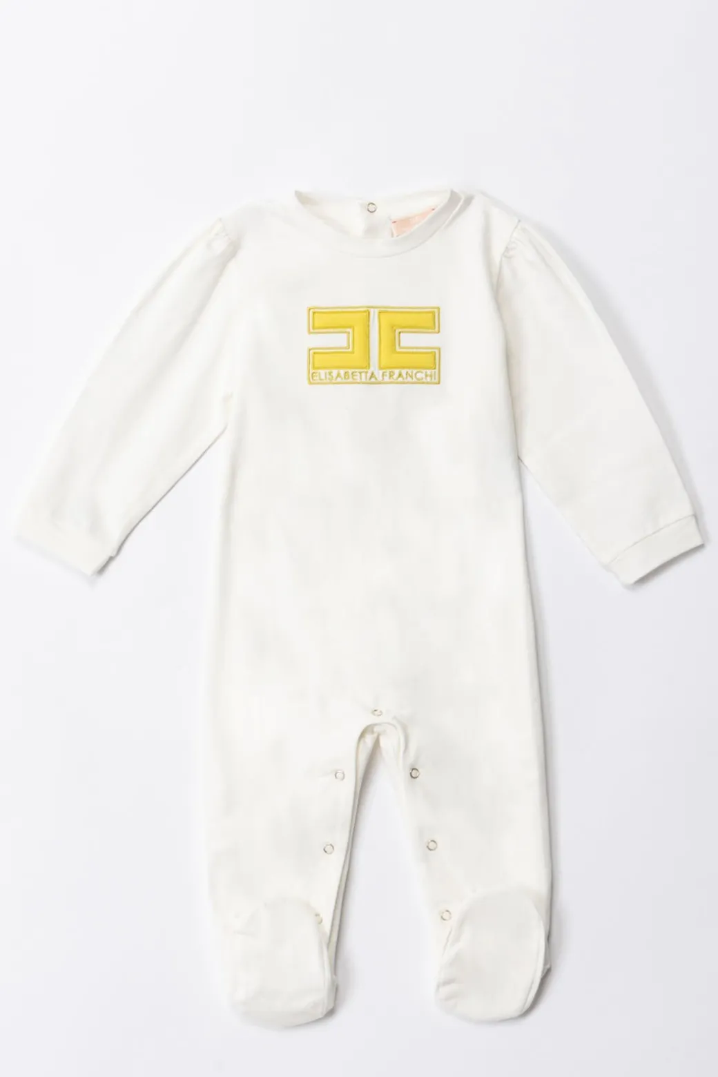 Elisabetta Franchi Bambina Tutina con Ricamo Embossed