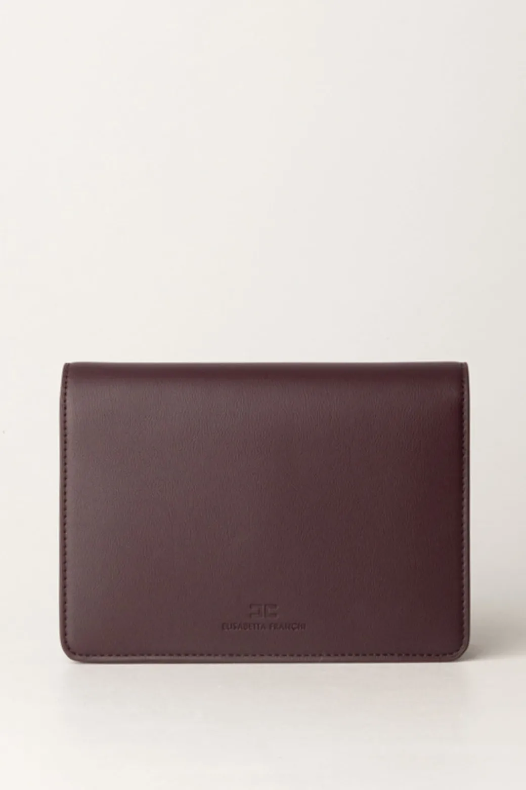 Donna Elisabetta Franchi Borsa a Tracolla con Logo In Metallo