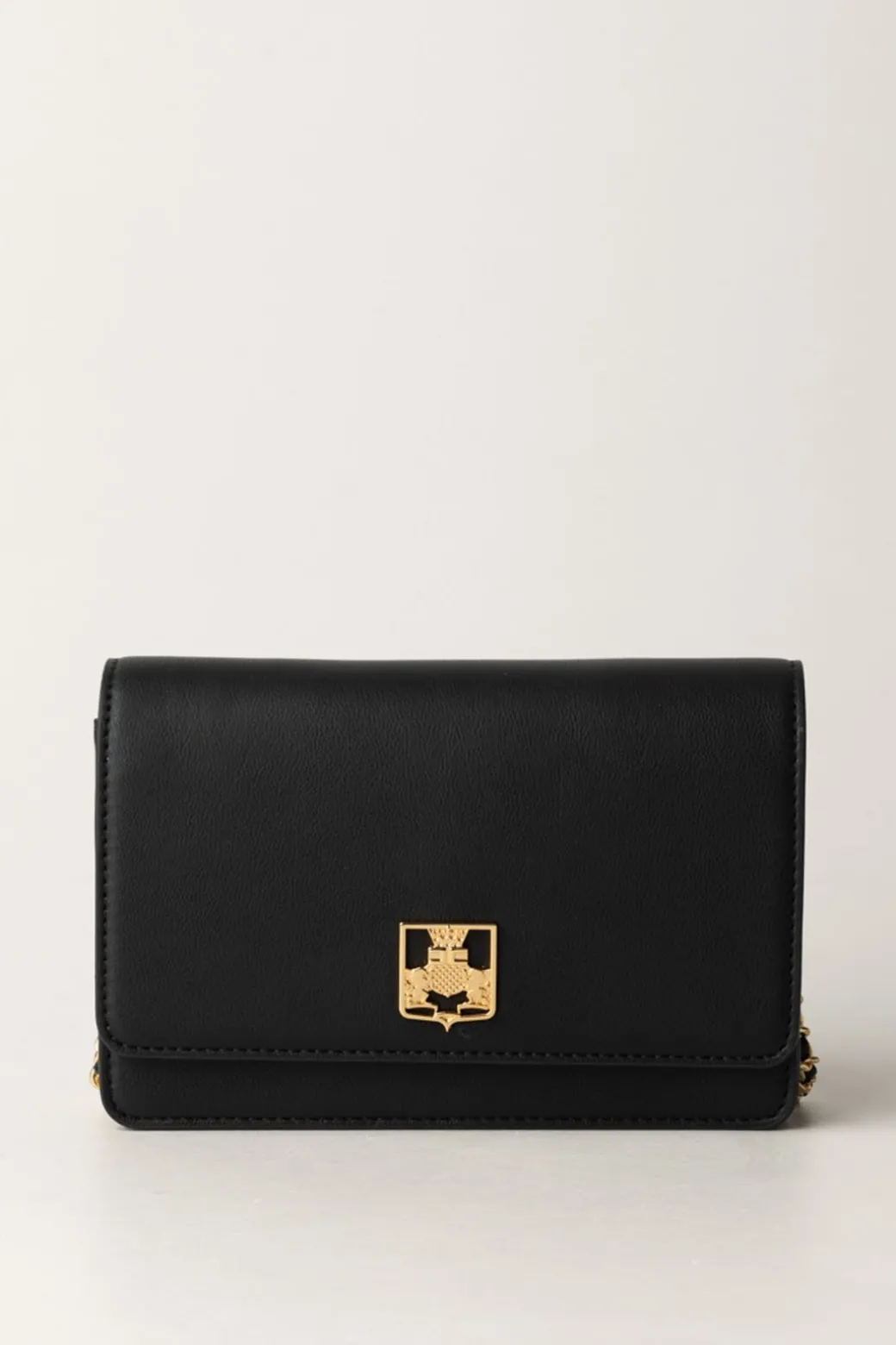 Donna Elisabetta Franchi Borsa a Tracolla con Placca Logata