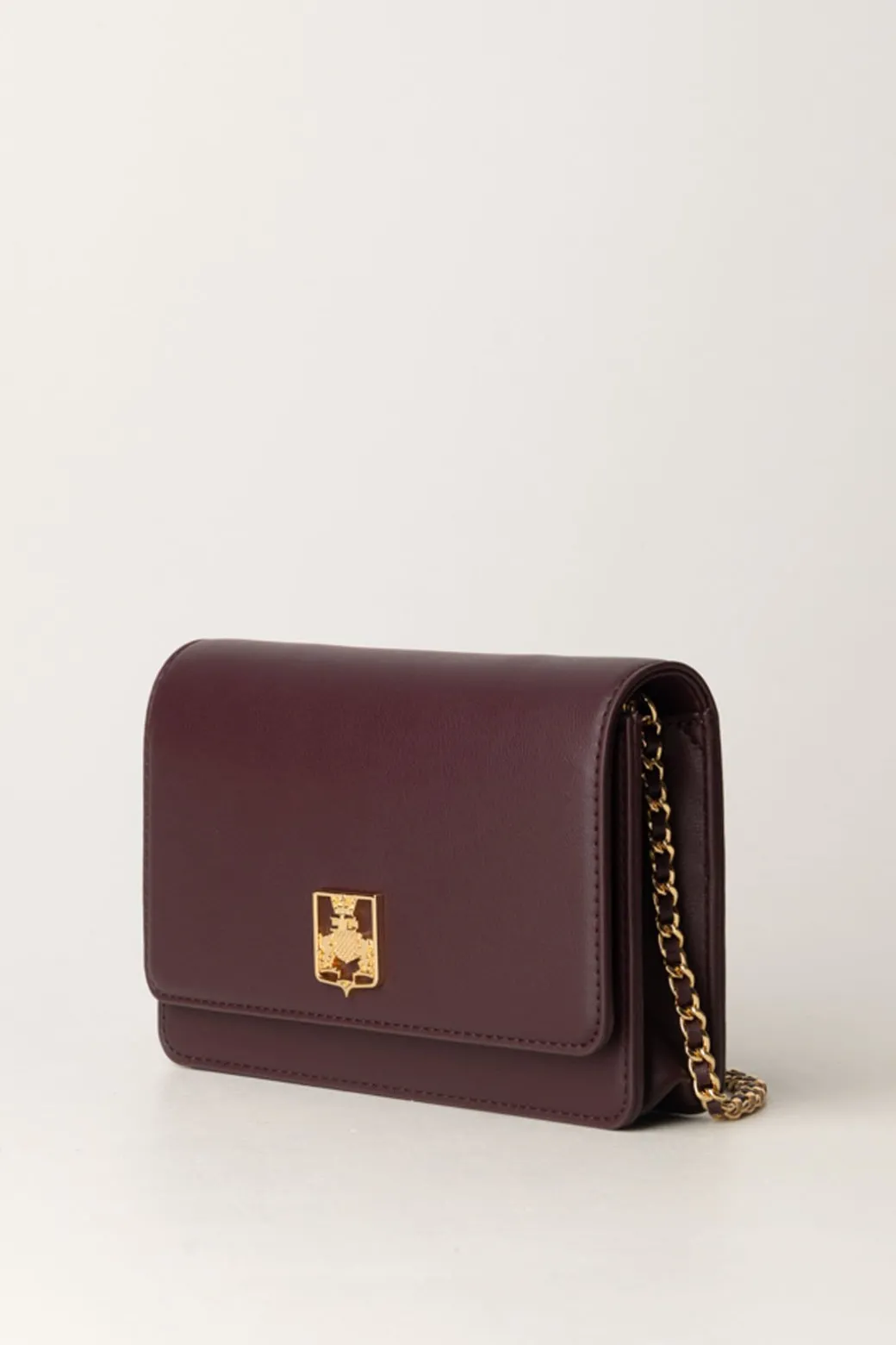 Donna Elisabetta Franchi Borsa a Tracolla con Placca Logata