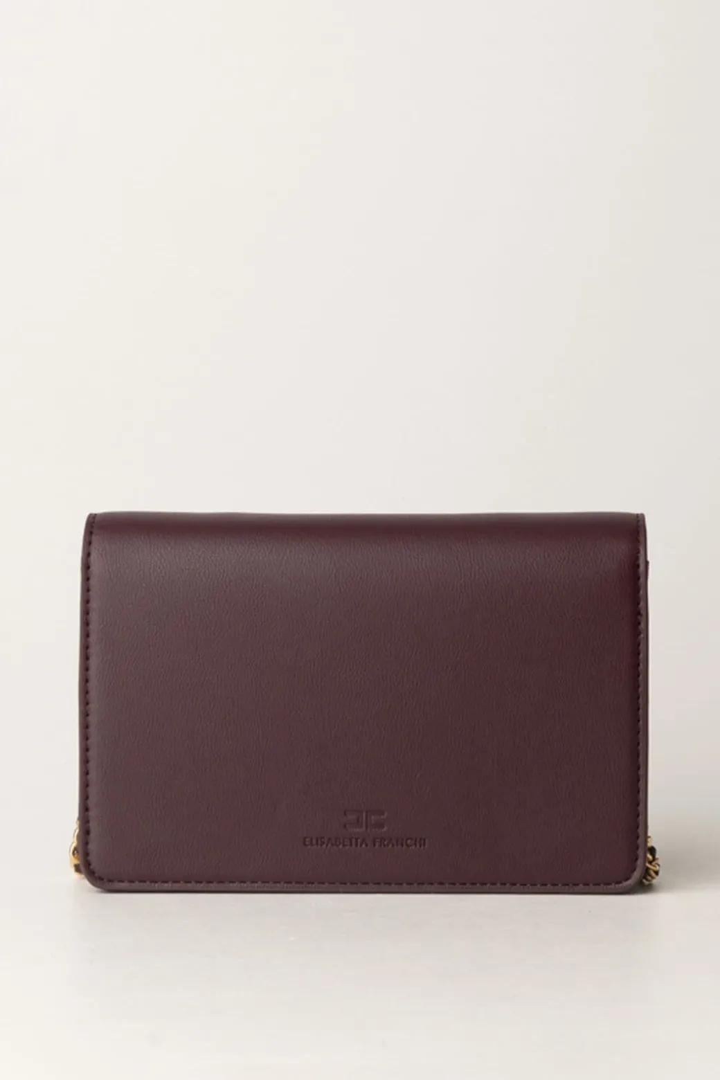 Donna Elisabetta Franchi Borsa a Tracolla con Placca Logata